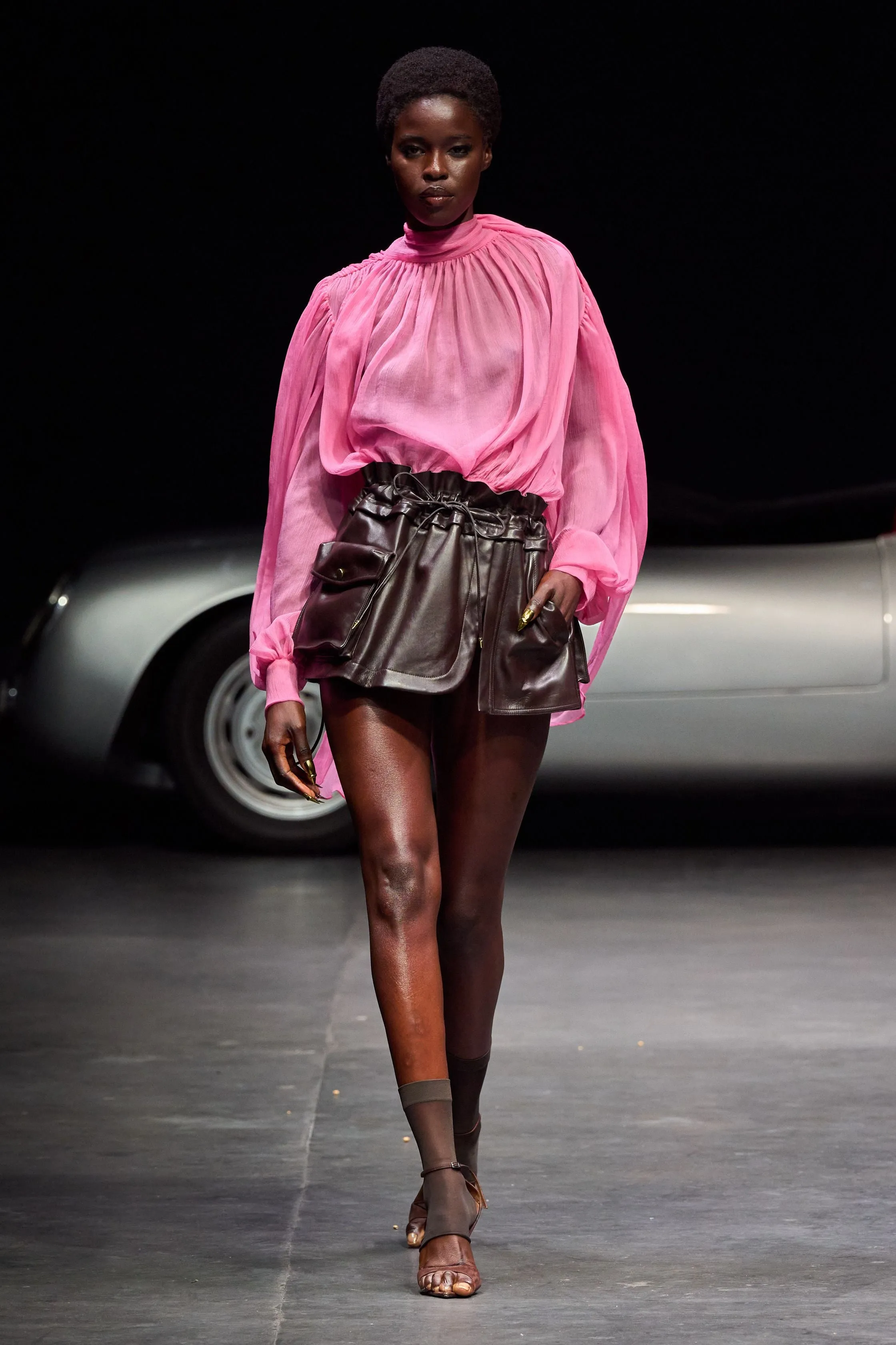 Long Sleeve Top with Scarf Detail sold by LaQuon Smith product image thumbnail 4