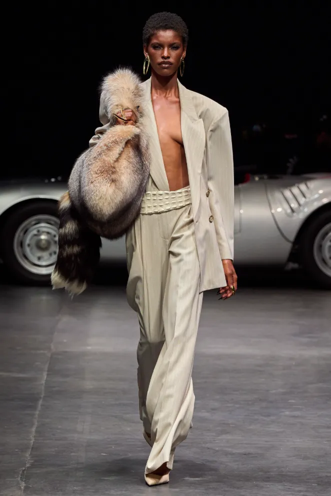 Tailored Double Breasted Jacket sold by LaQuon Smith product image thumbnail 3