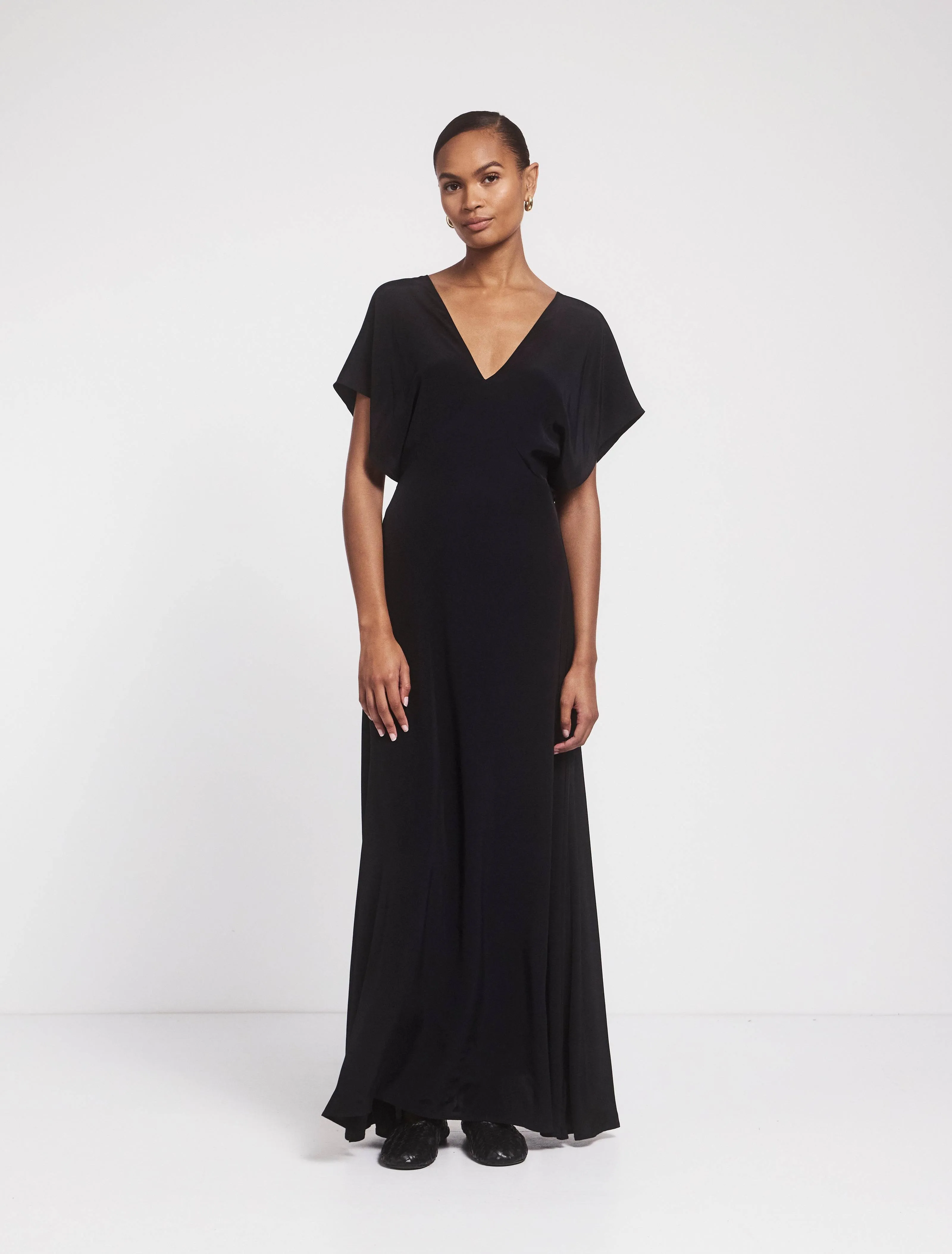 Pafos Dress in Black sold by Ninety Percent