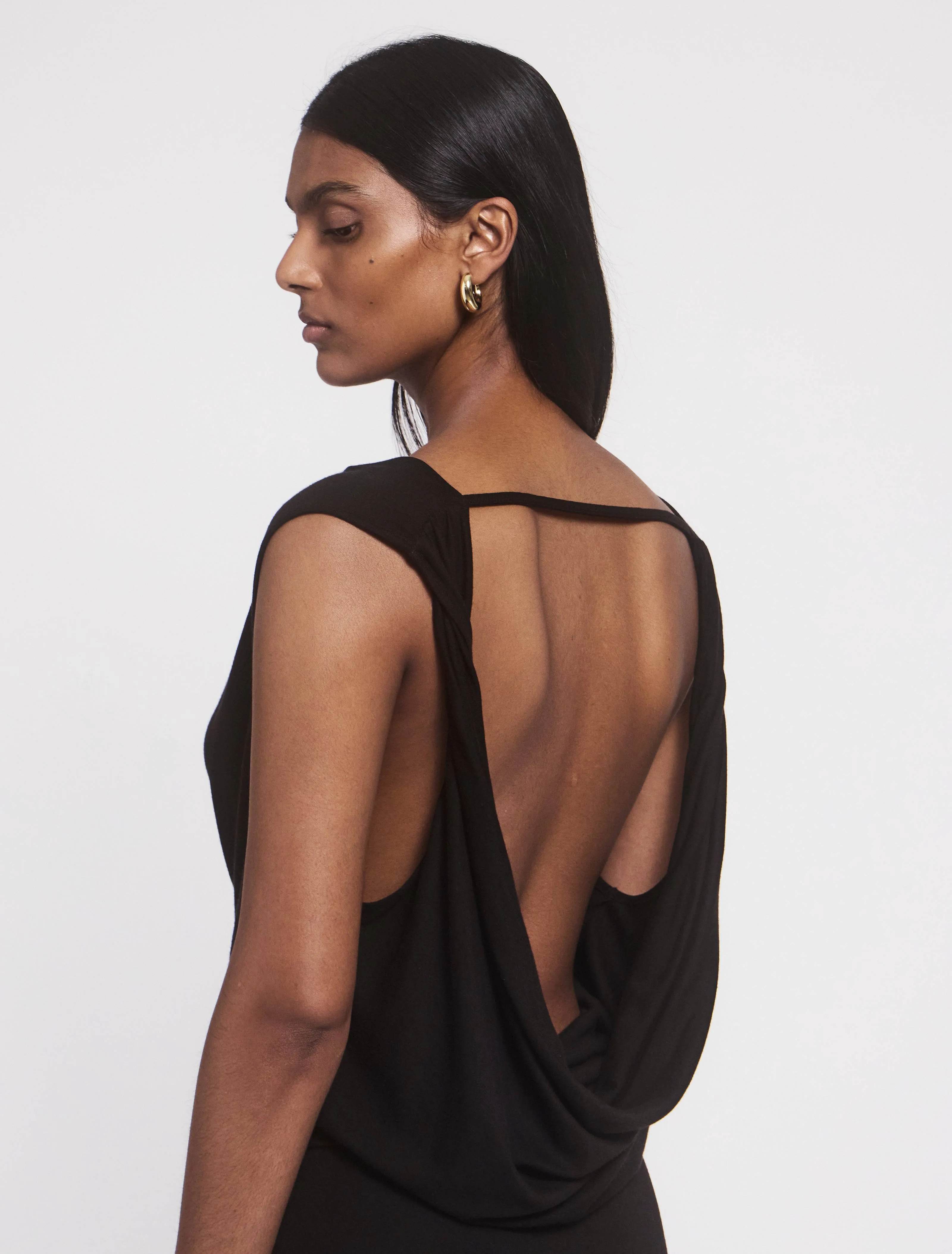 Chelsea Dress in Black sold by Ninety Percent product image thumbnail 3