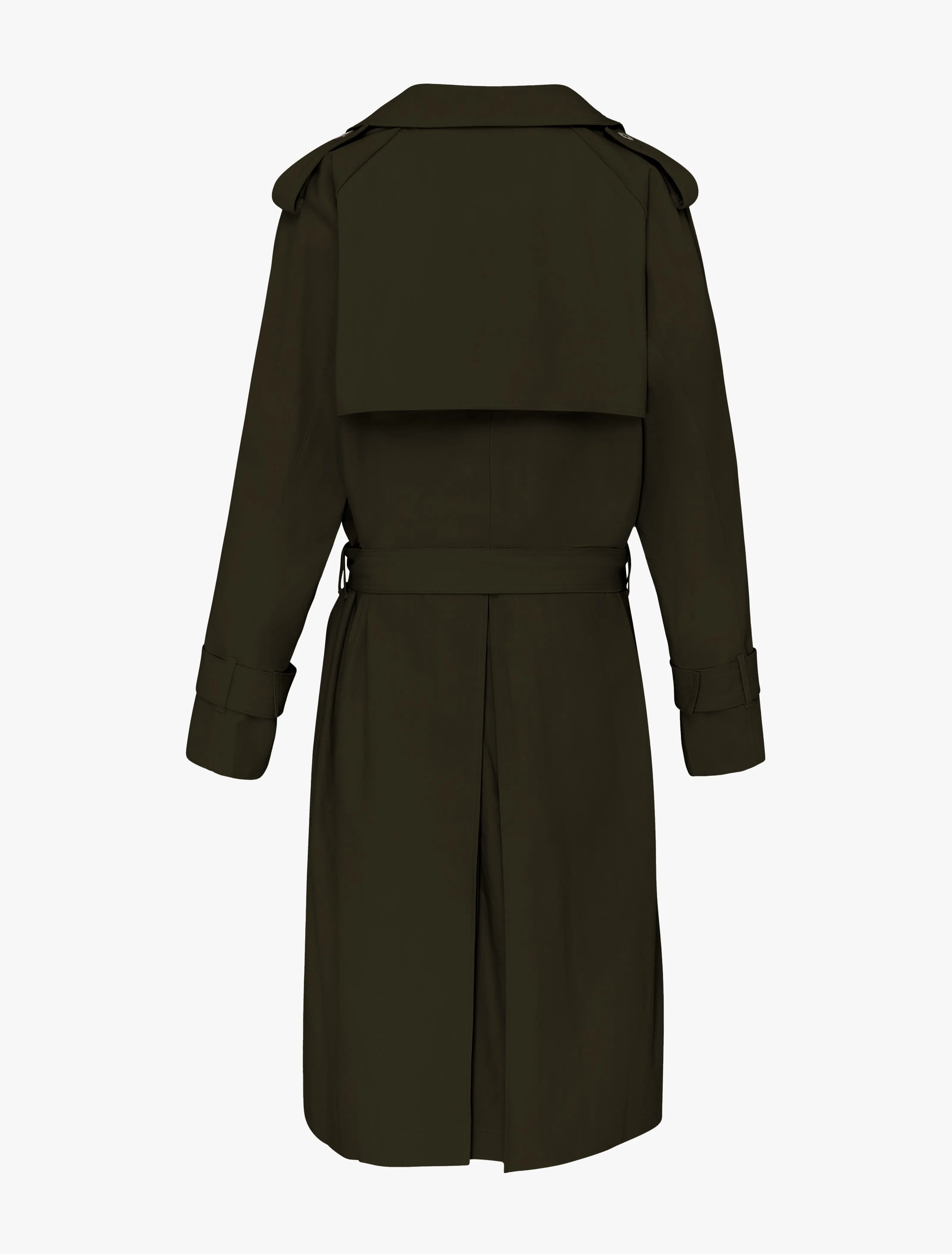 Trench in Dark Olive sold by Ninety Percent product image thumbnail 5