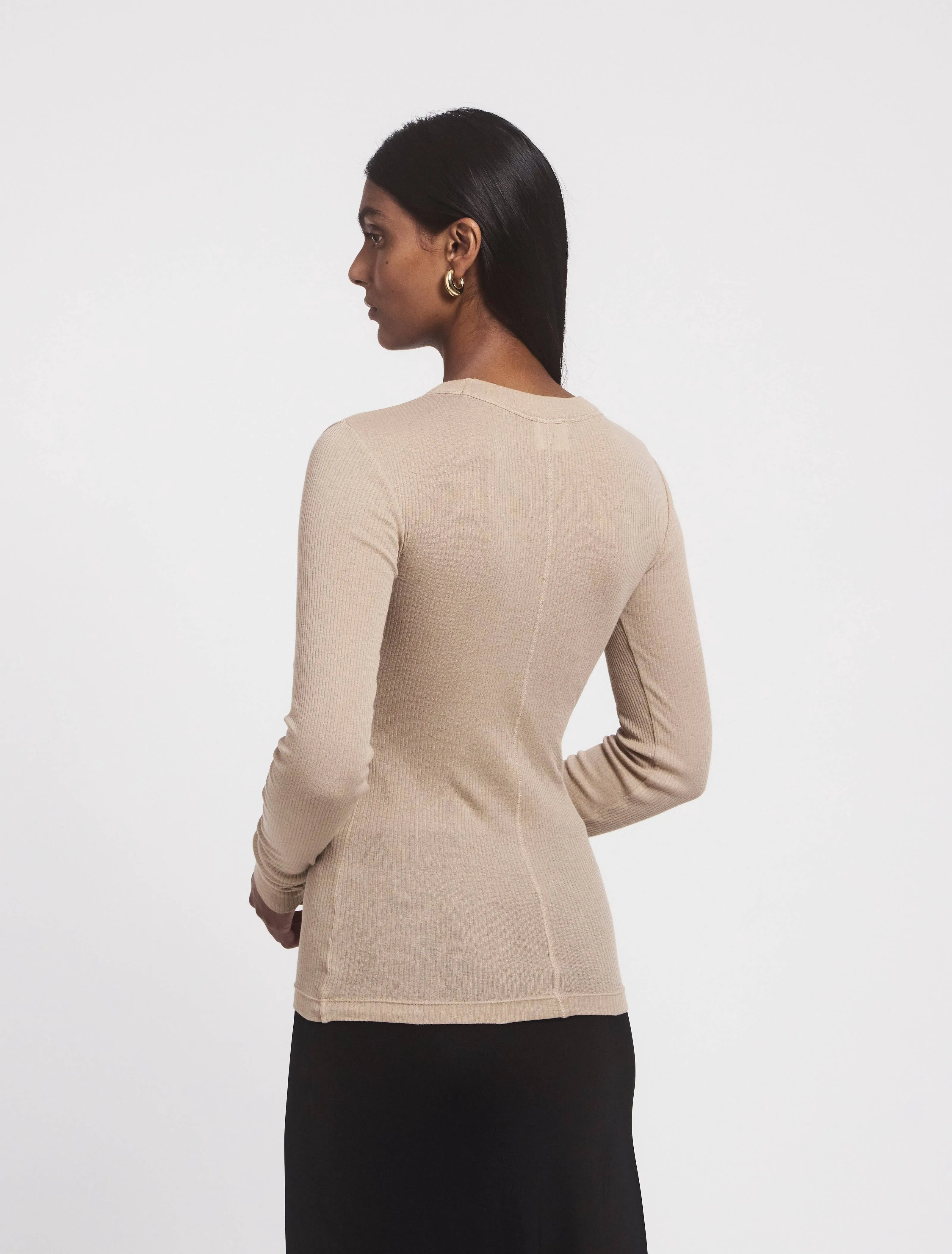 Anis Top In Taupe sold by Ninety Percent product image thumbnail 4