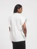 Otto Shirt In White sold by Ninety Percent
