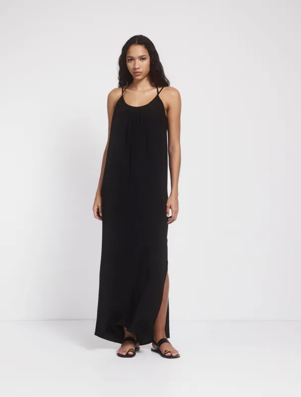 Lara Dress in Black sold by Ninety Percent