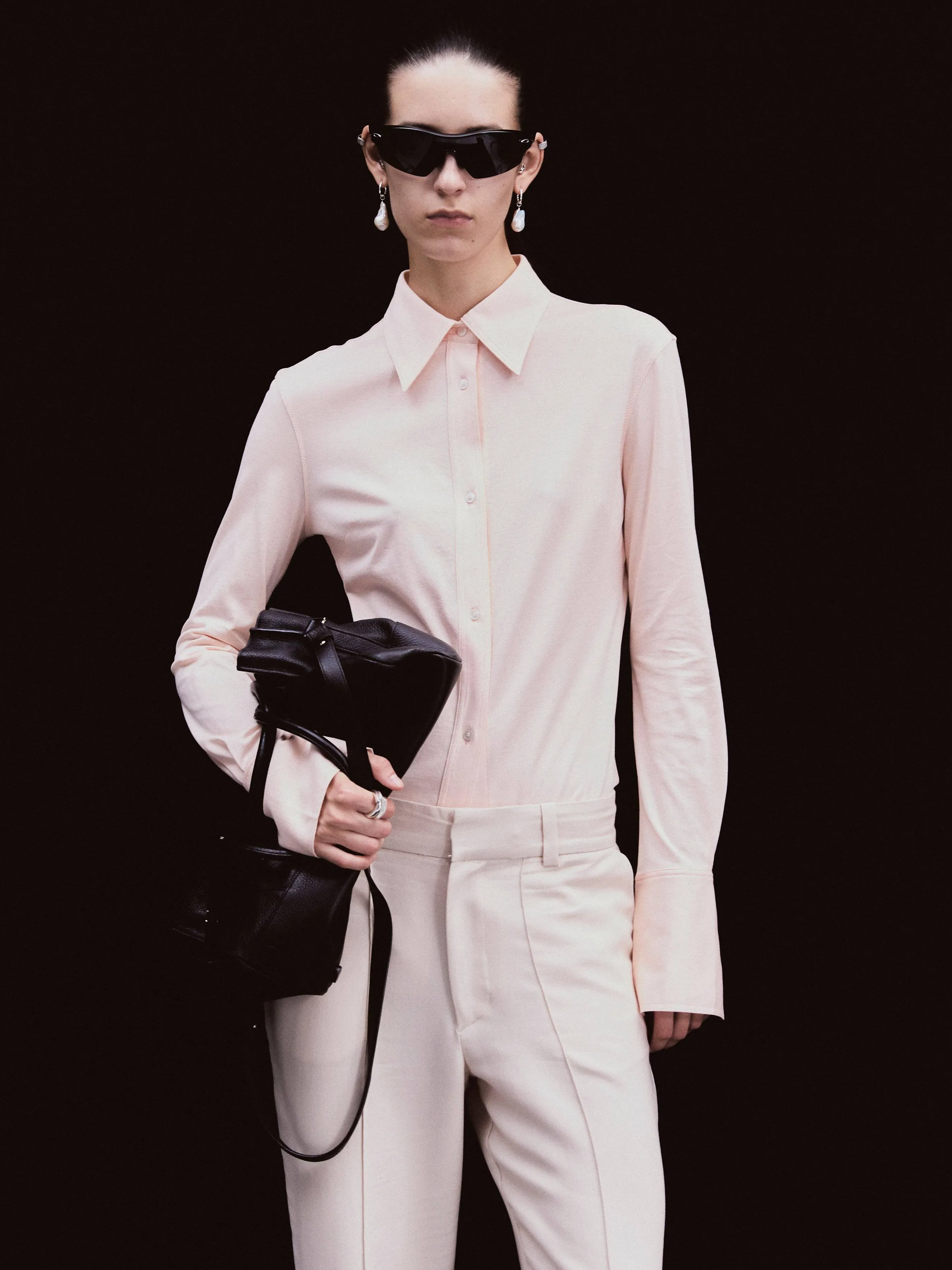 Konnos Shirt in Shell sold by Ninety Percent