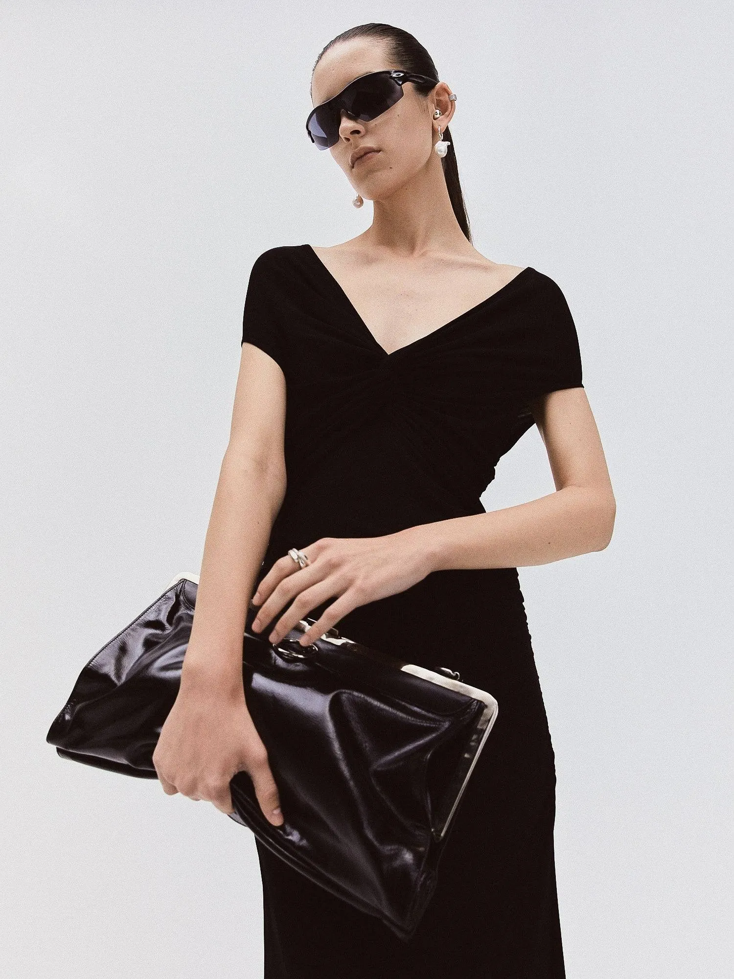 Essoria Dress in Black sold by Ninety Percent product image thumbnail 2