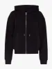 Classic Zip Hoodie in Black sold by Ninety Percent