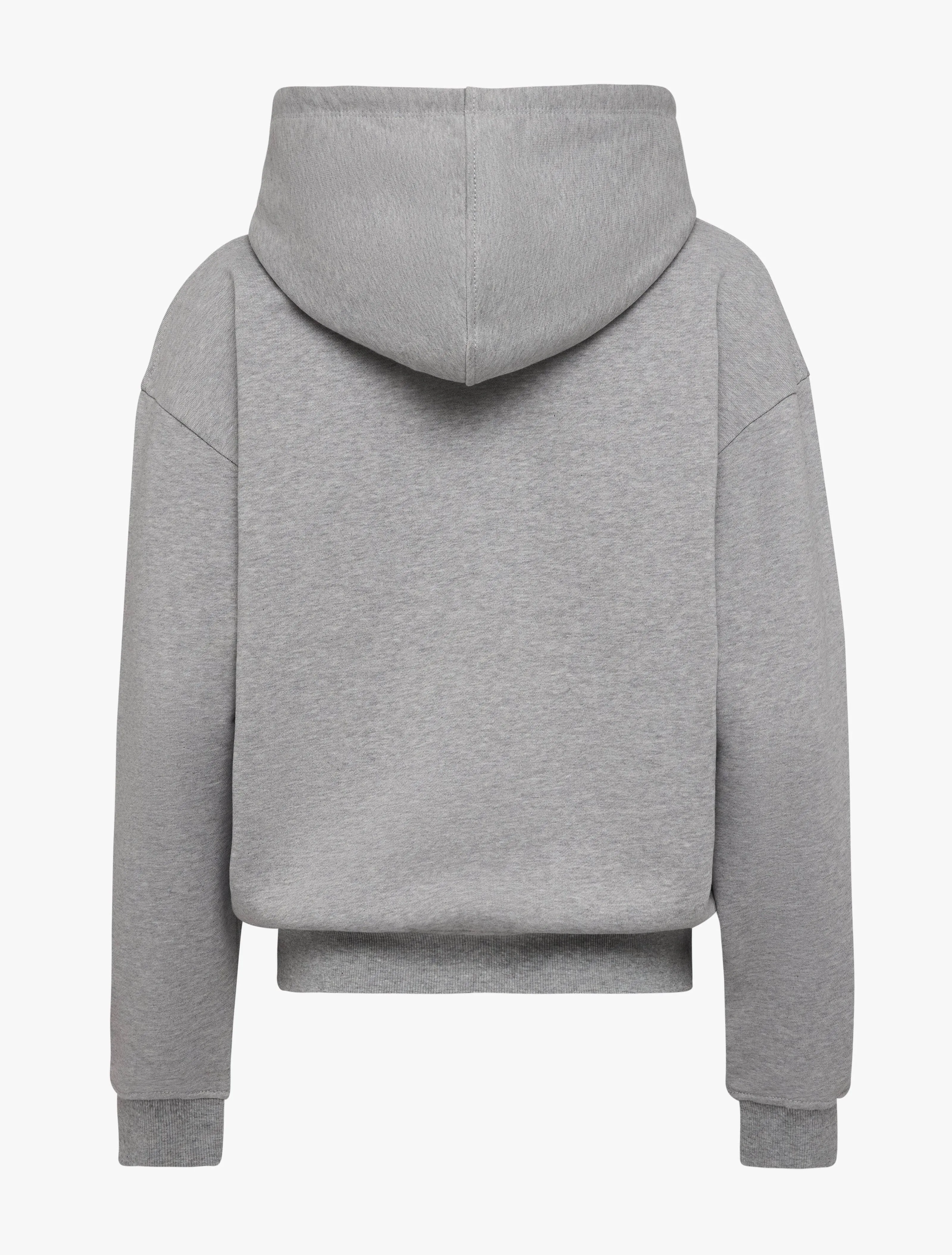 Classic Zip Hoodie in Grey Marl sold by Ninety Percent product image thumbnail 5