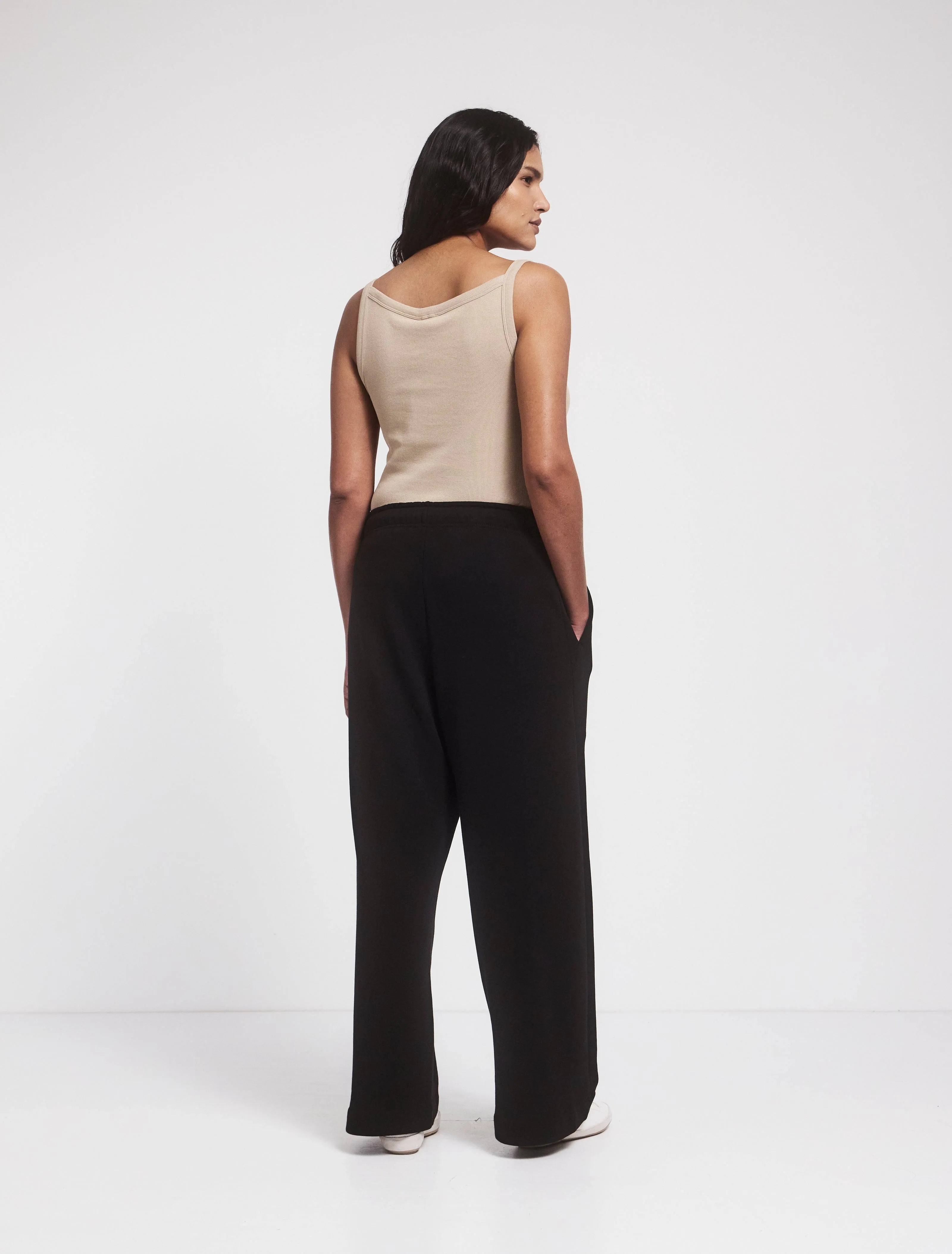 Straight Leg Sweatpant in Black sold by Ninety Percent product image thumbnail 5