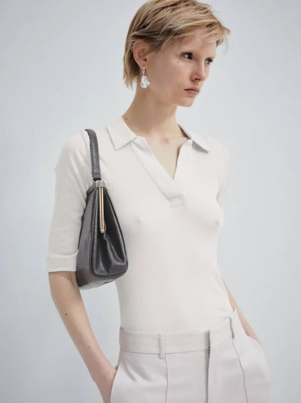 Tadeo Top in Chalk White sold by Ninety Percent