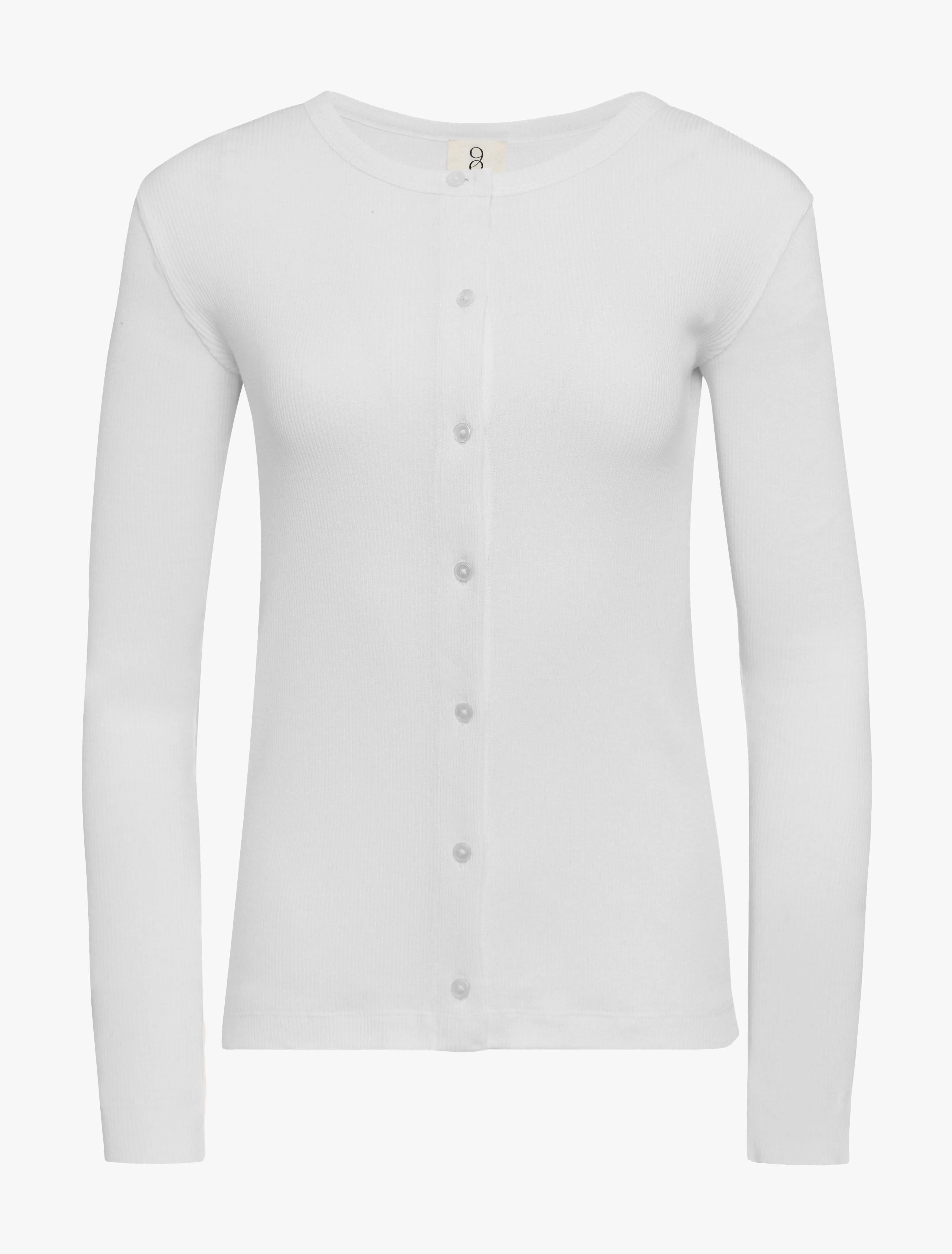 Kai Cardigan in White sold by Ninety Percent product image thumbnail 4