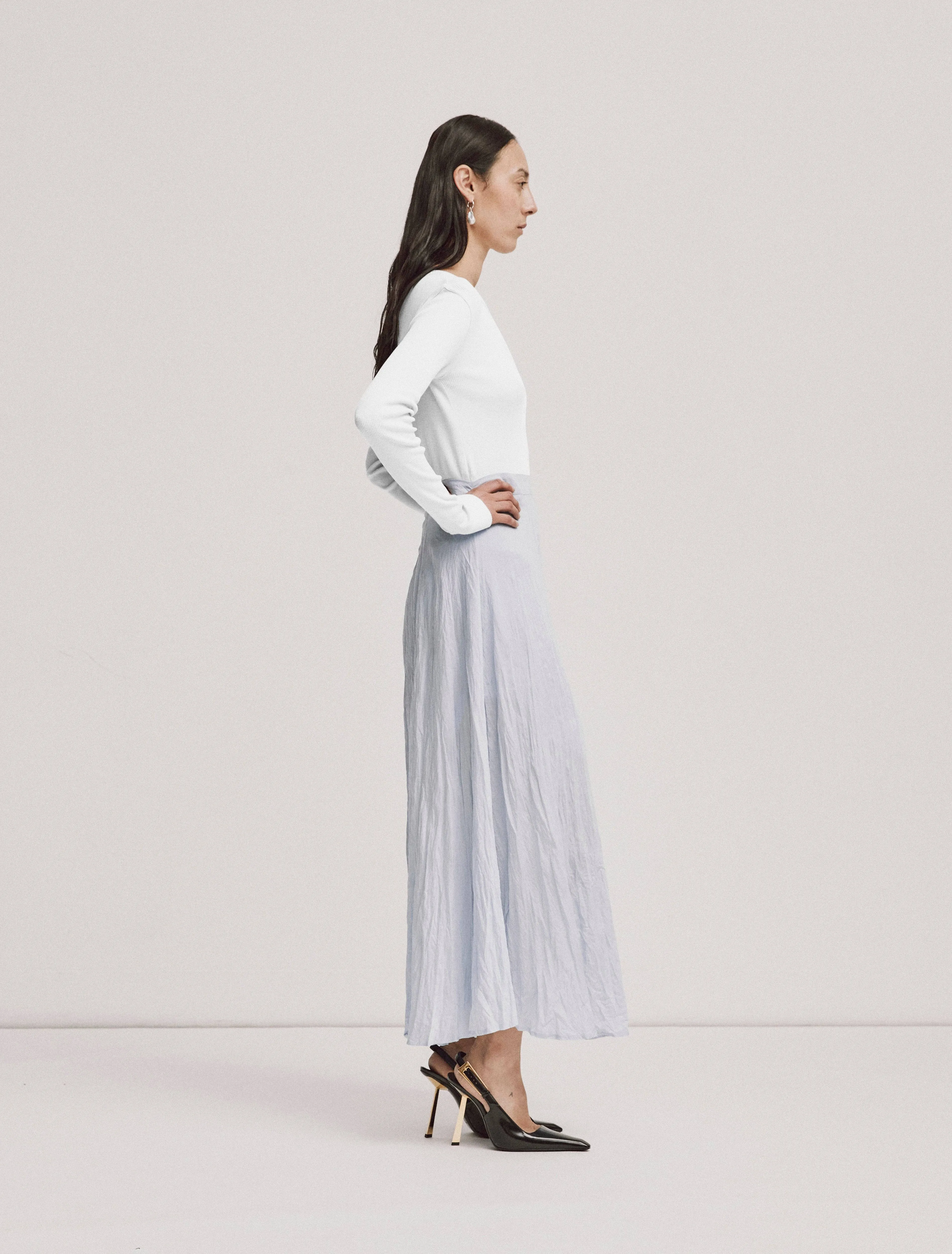 Kai Cardigan in White sold by Ninety Percent product image thumbnail 3
