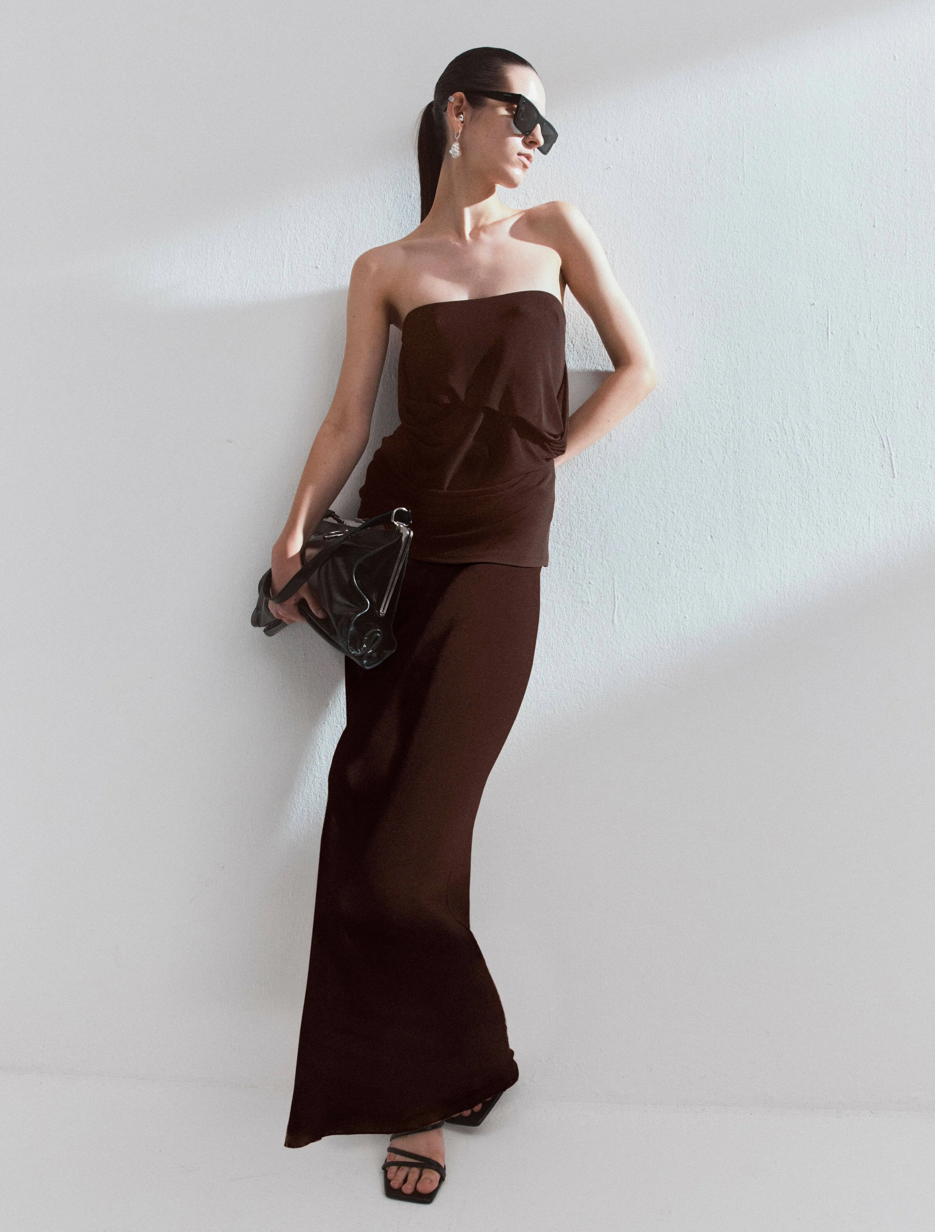 Limini Top in Chestnut sold by Ninety Percent product image thumbnail 3