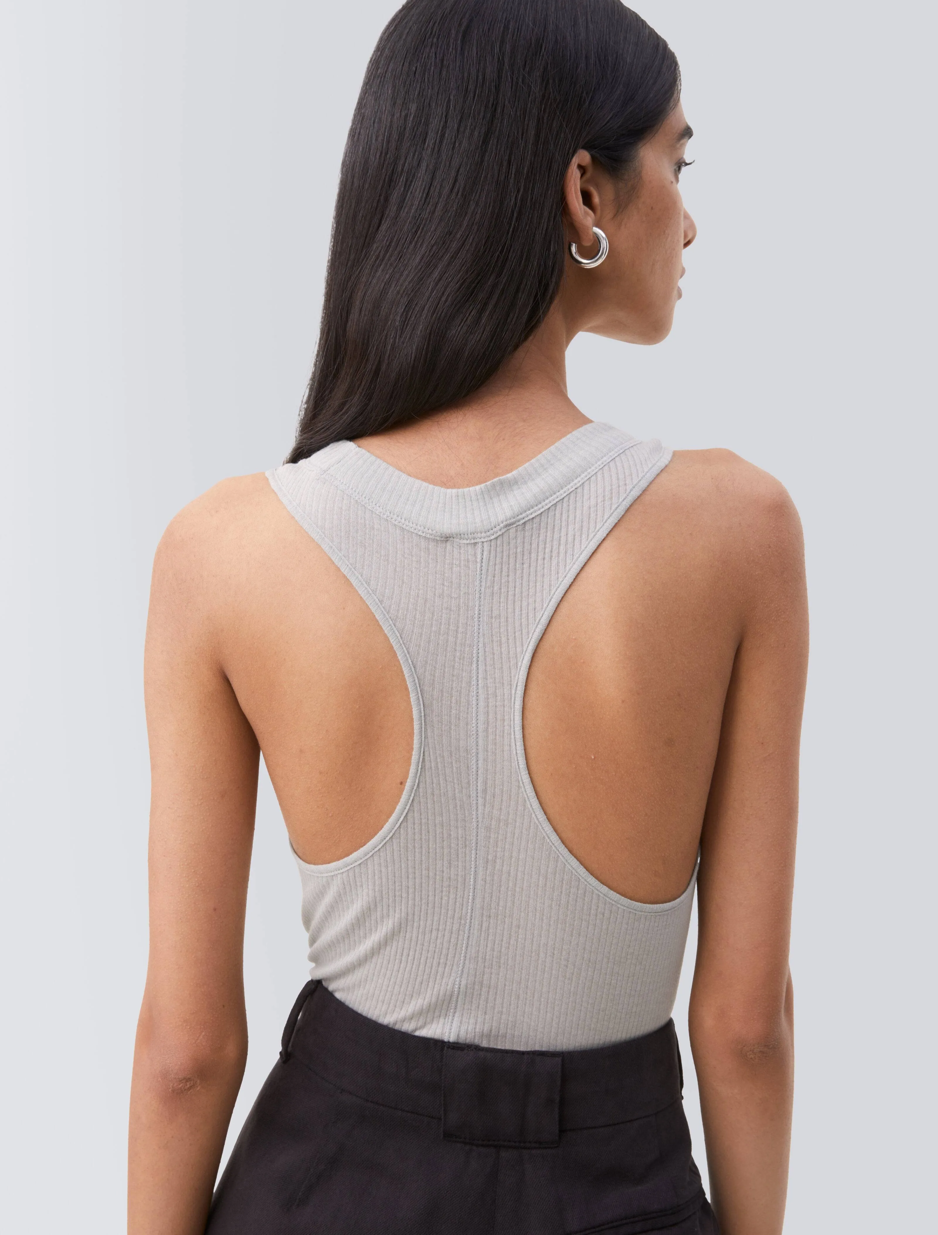 Tyro Tank in Blue Quartz sold by Ninety Percent product image thumbnail 3