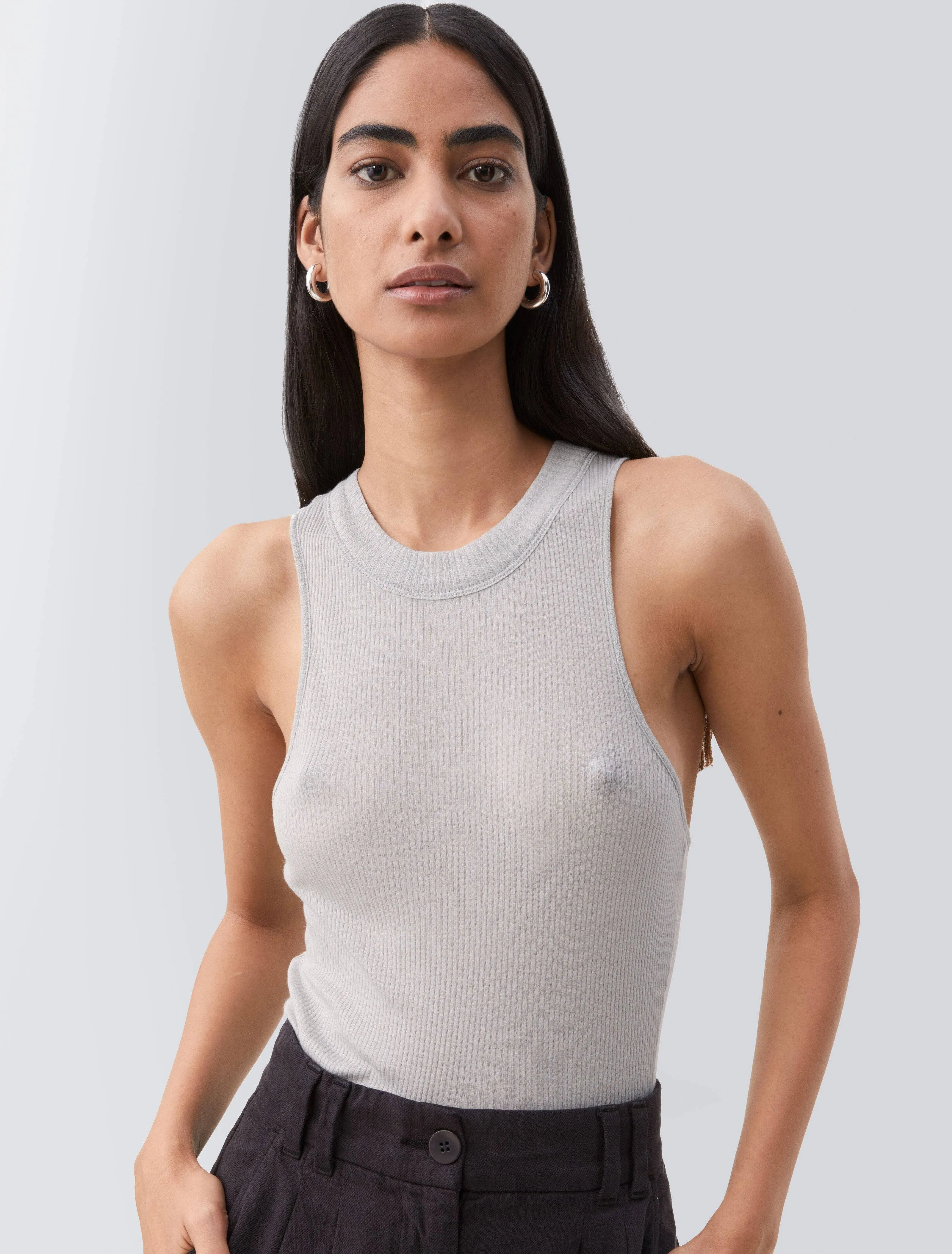 Tyro Tank in Blue Quartz sold by Ninety Percent