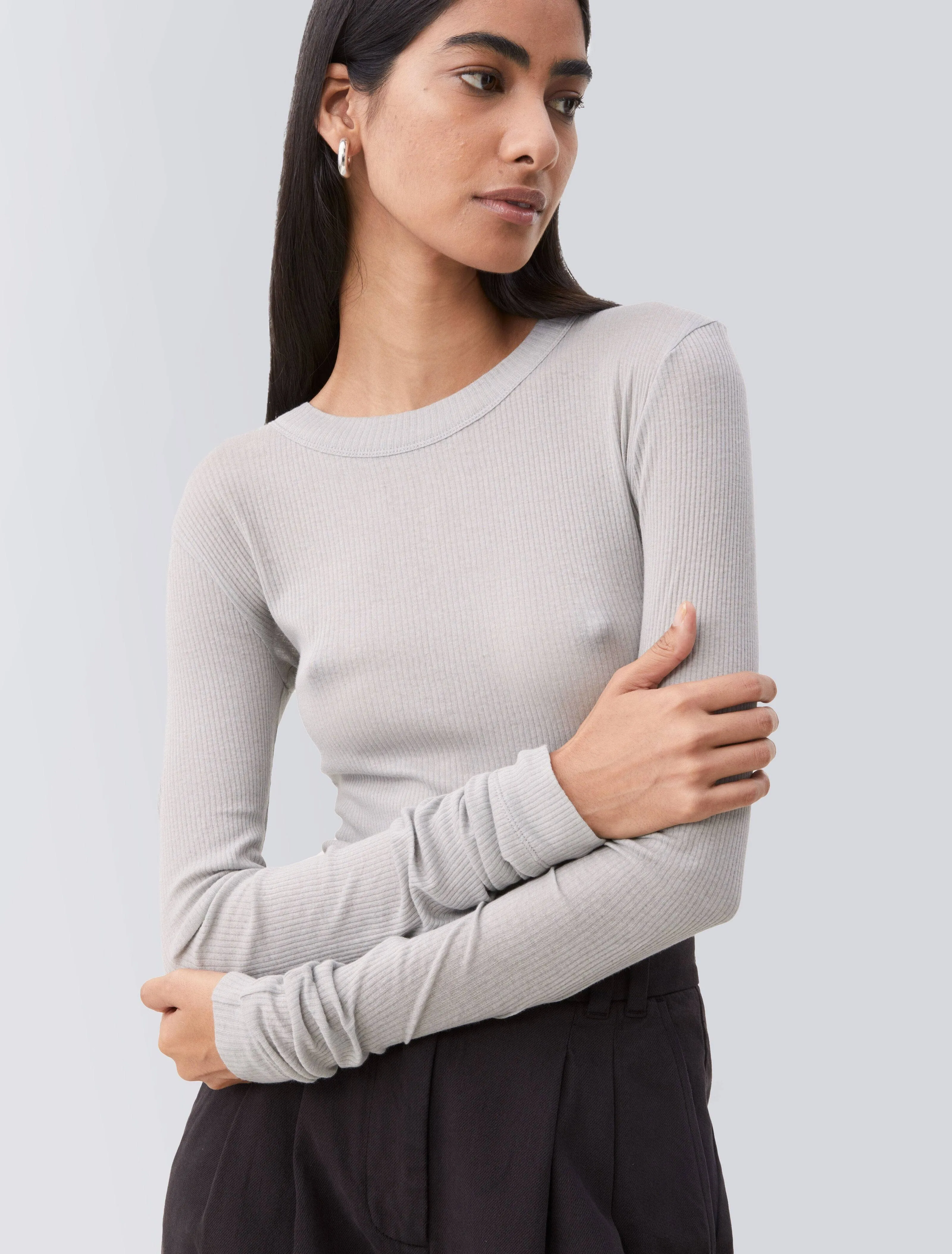 Anis Top in Blue Quartz sold by Ninety Percent