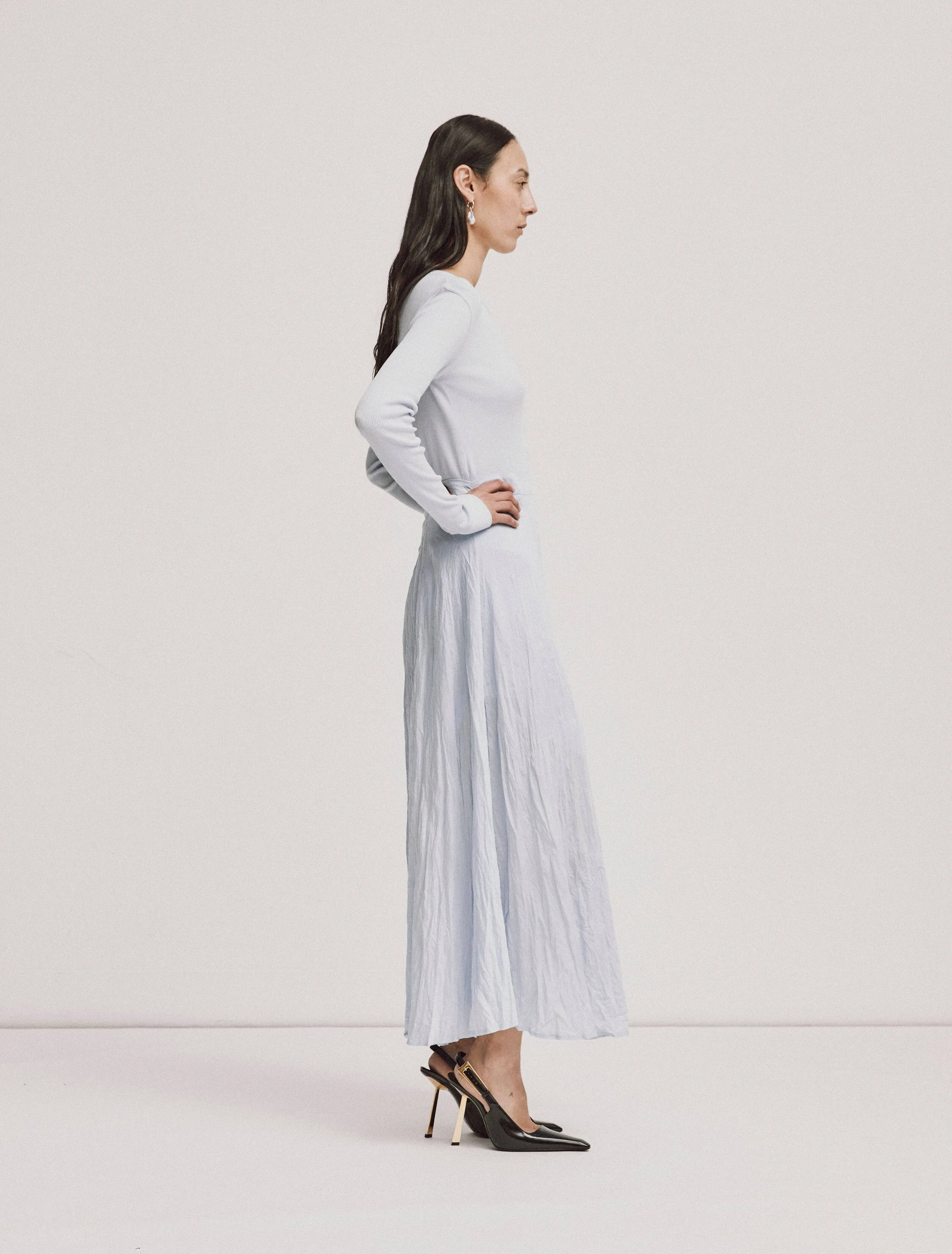 Kai Cardigan In Sky Blue sold by Ninety Percent product image thumbnail 3