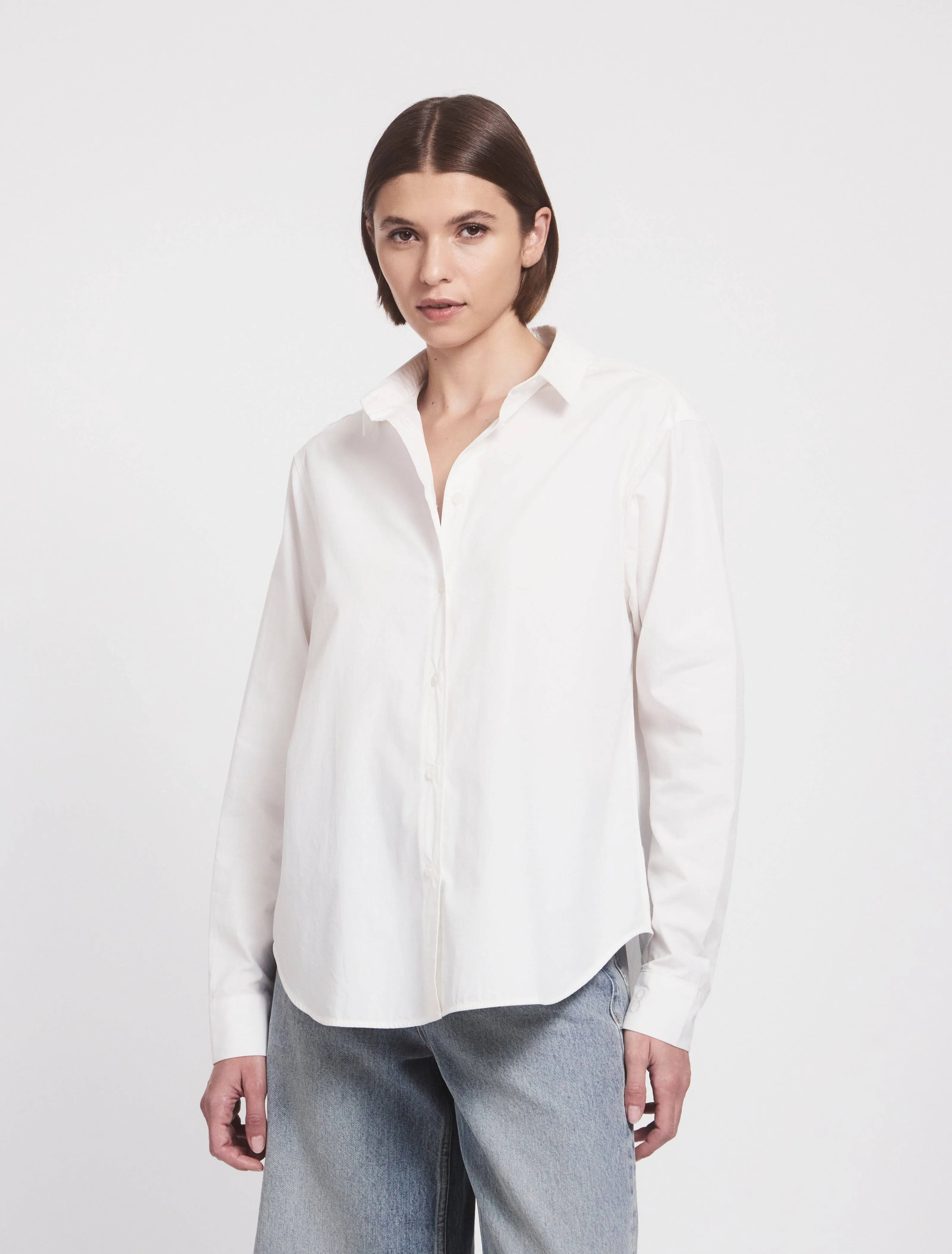 Wook Shirt In White sold by Ninety Percent