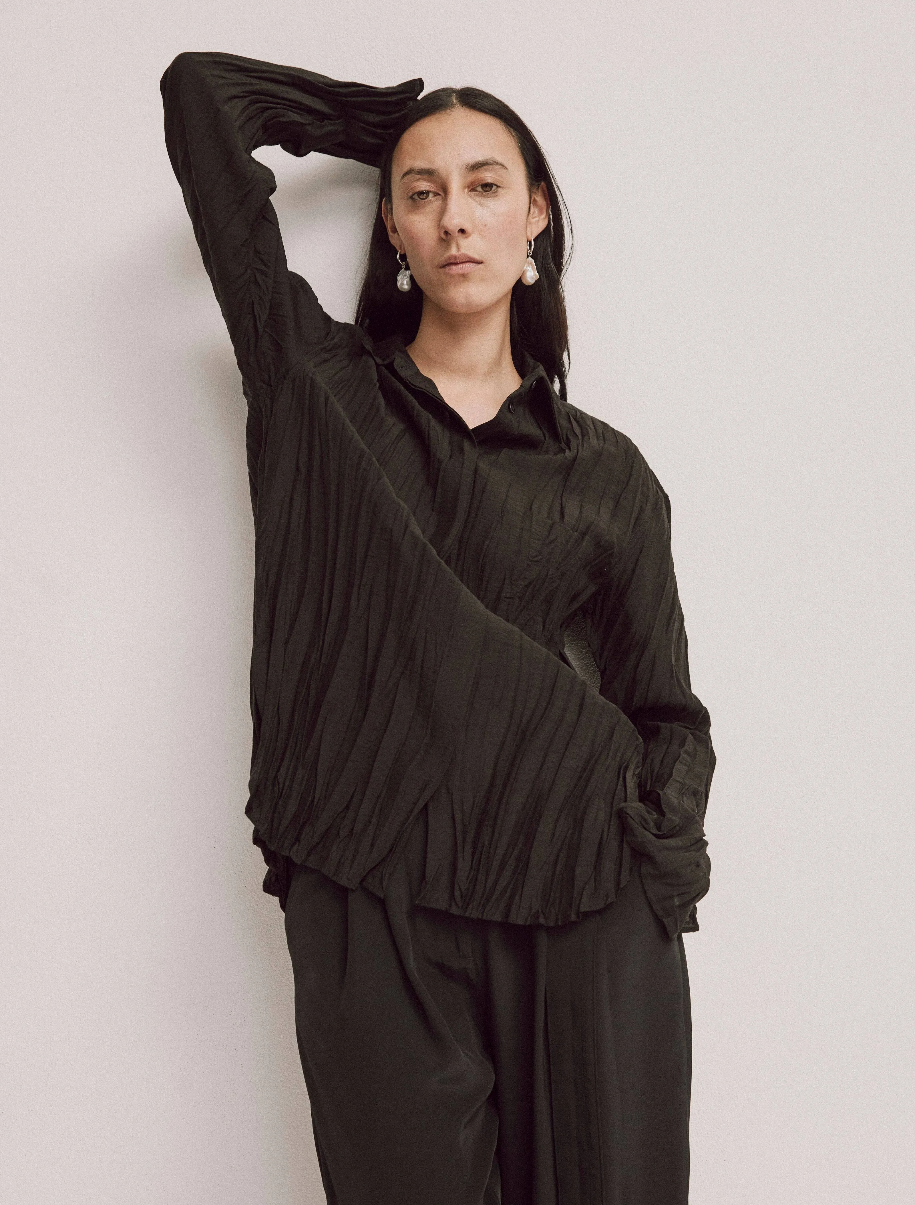 Sem Shirt In Black sold by Ninety Percent product image thumbnail 3