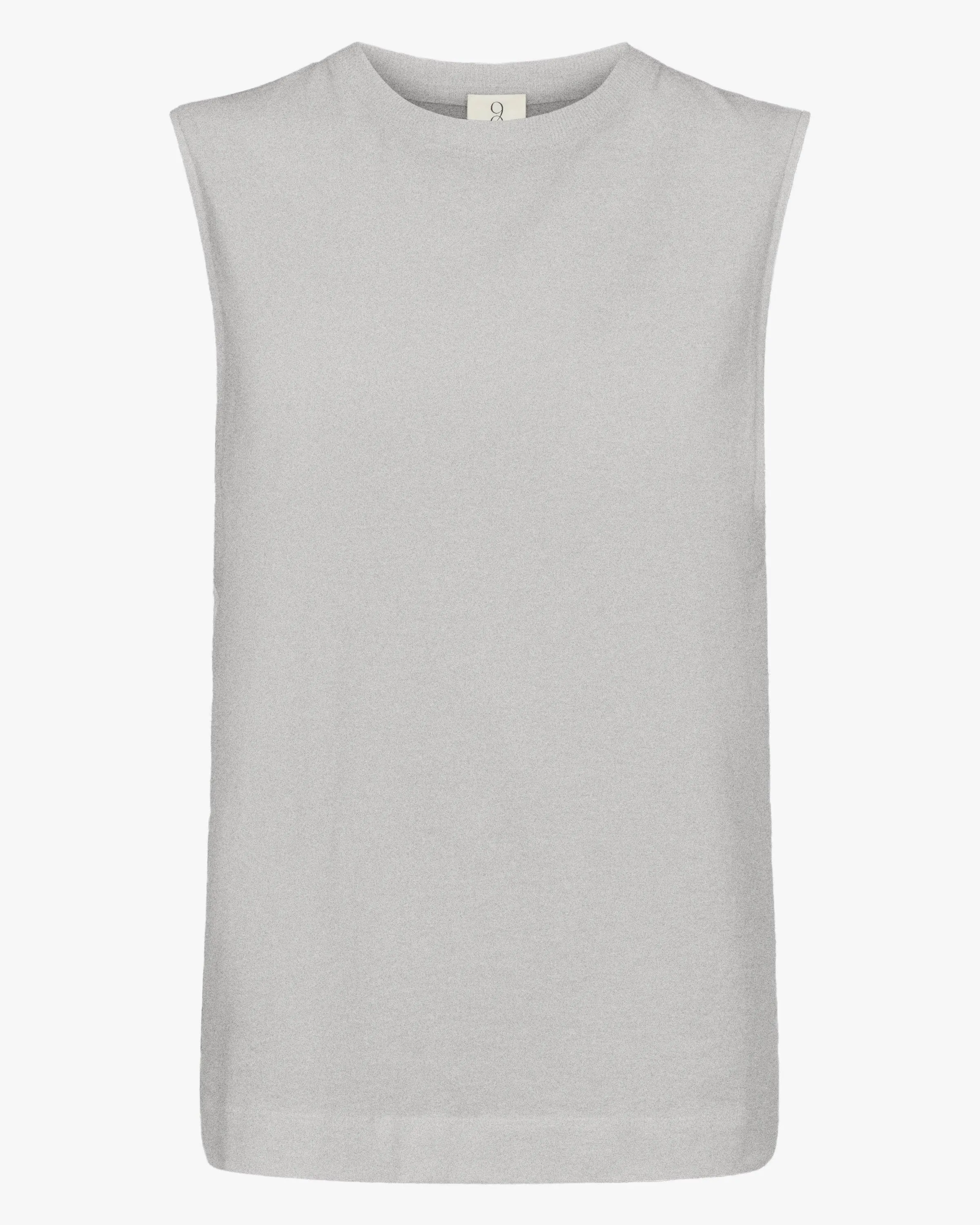 Alex Classic Cotton Tank in Grey Marl sold by Ninety Percent product image thumbnail 3
