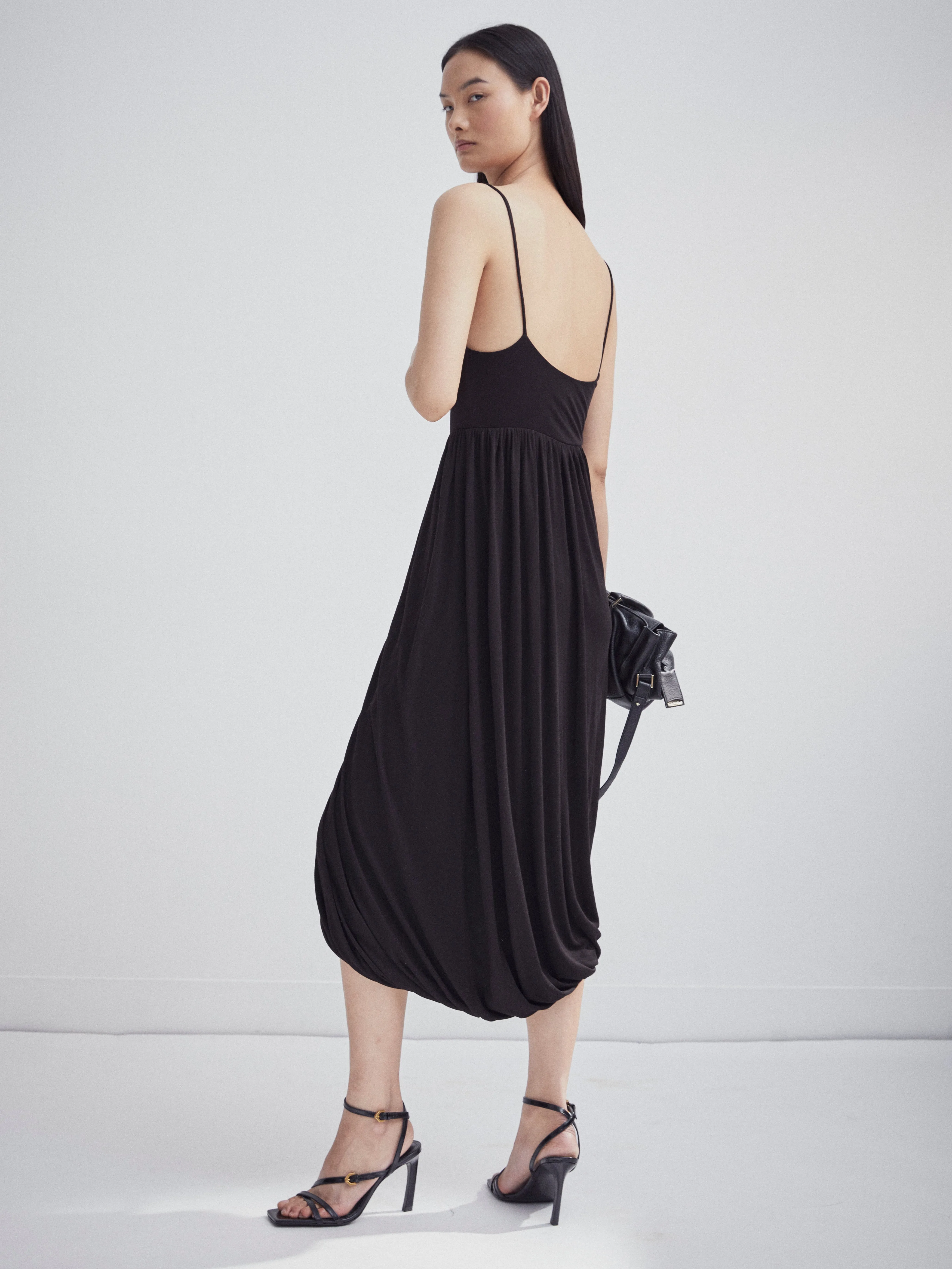 Fion Dress in Black sold by Ninety Percent
