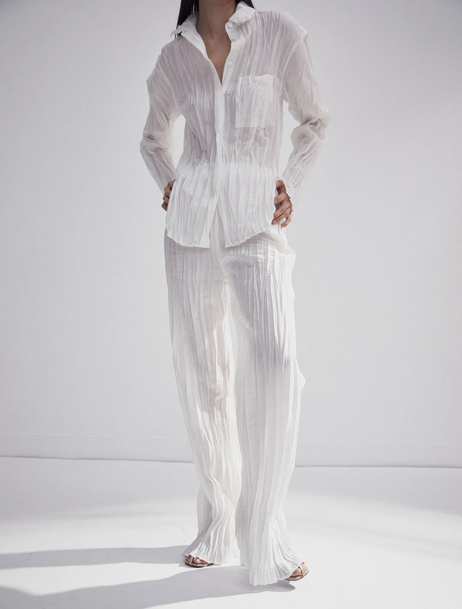 Sem Shirt in White sold by Ninety Percent product image thumbnail 3