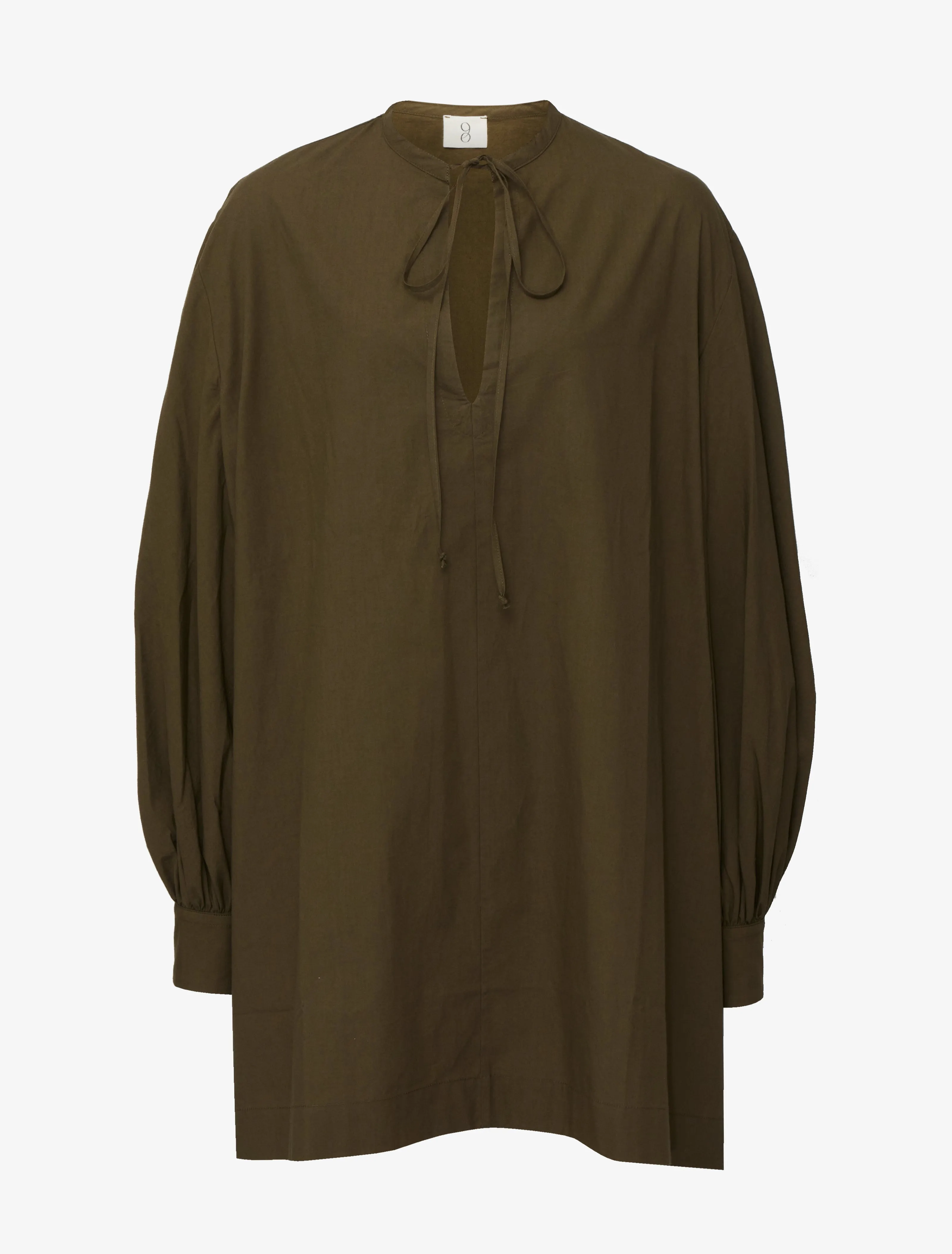 Bacchus Dress in Moss sold by Ninety Percent product image thumbnail 4