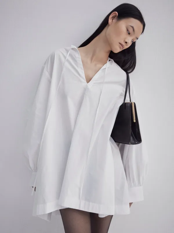 Bacchus Dress in White sold by Ninety Percent