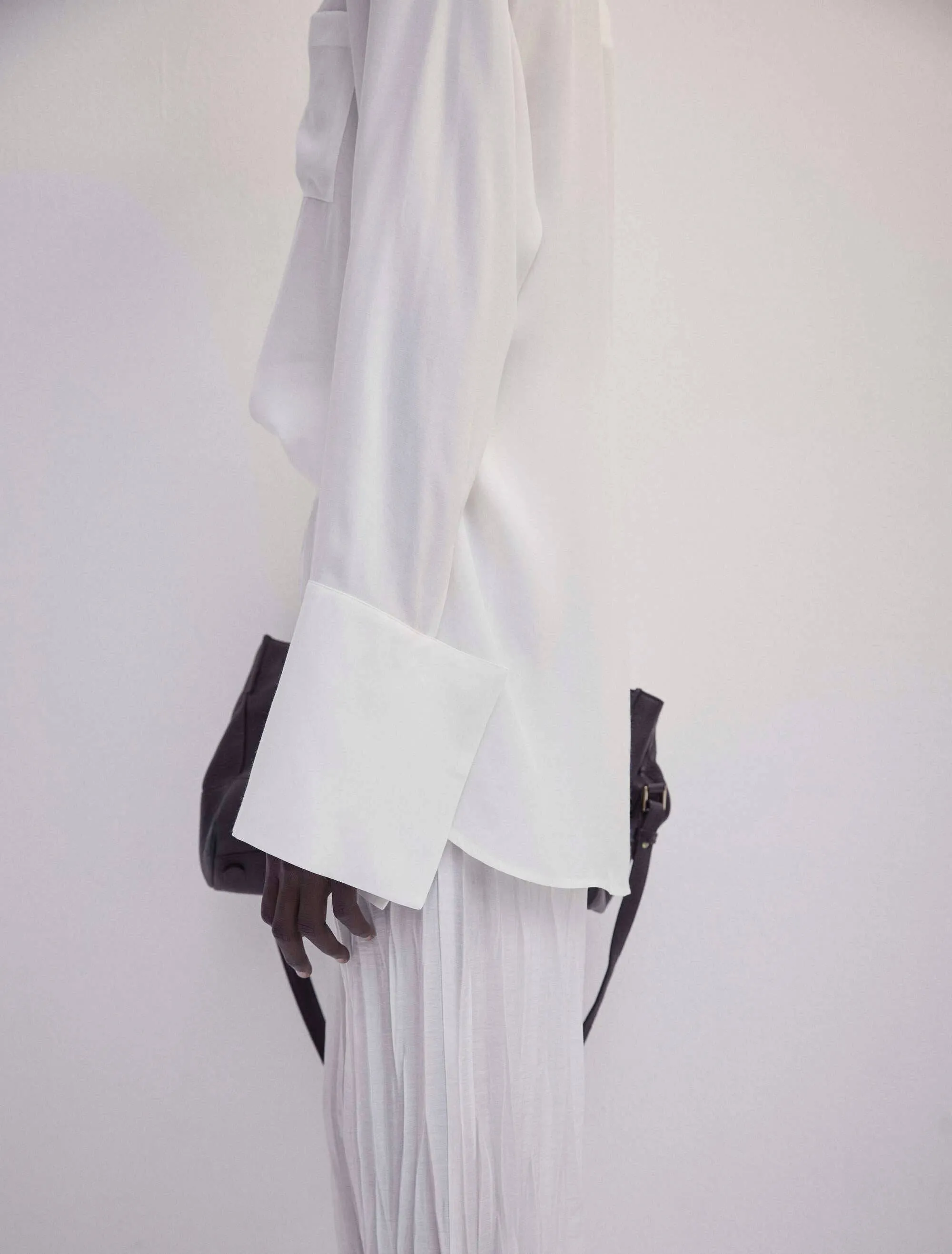 Signature Shirt in White sold by Ninety Percent product image thumbnail 3