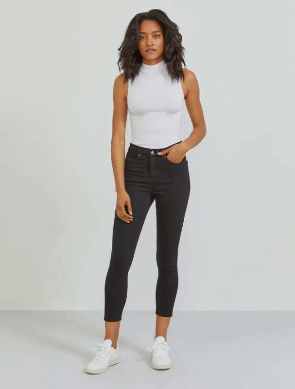 Turtleneck Body in White sold by Ninety Percent