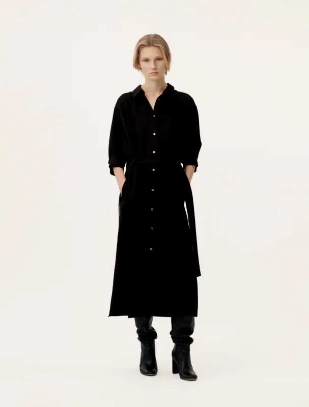 Argyra Dress in Black sold by Ninety Percent