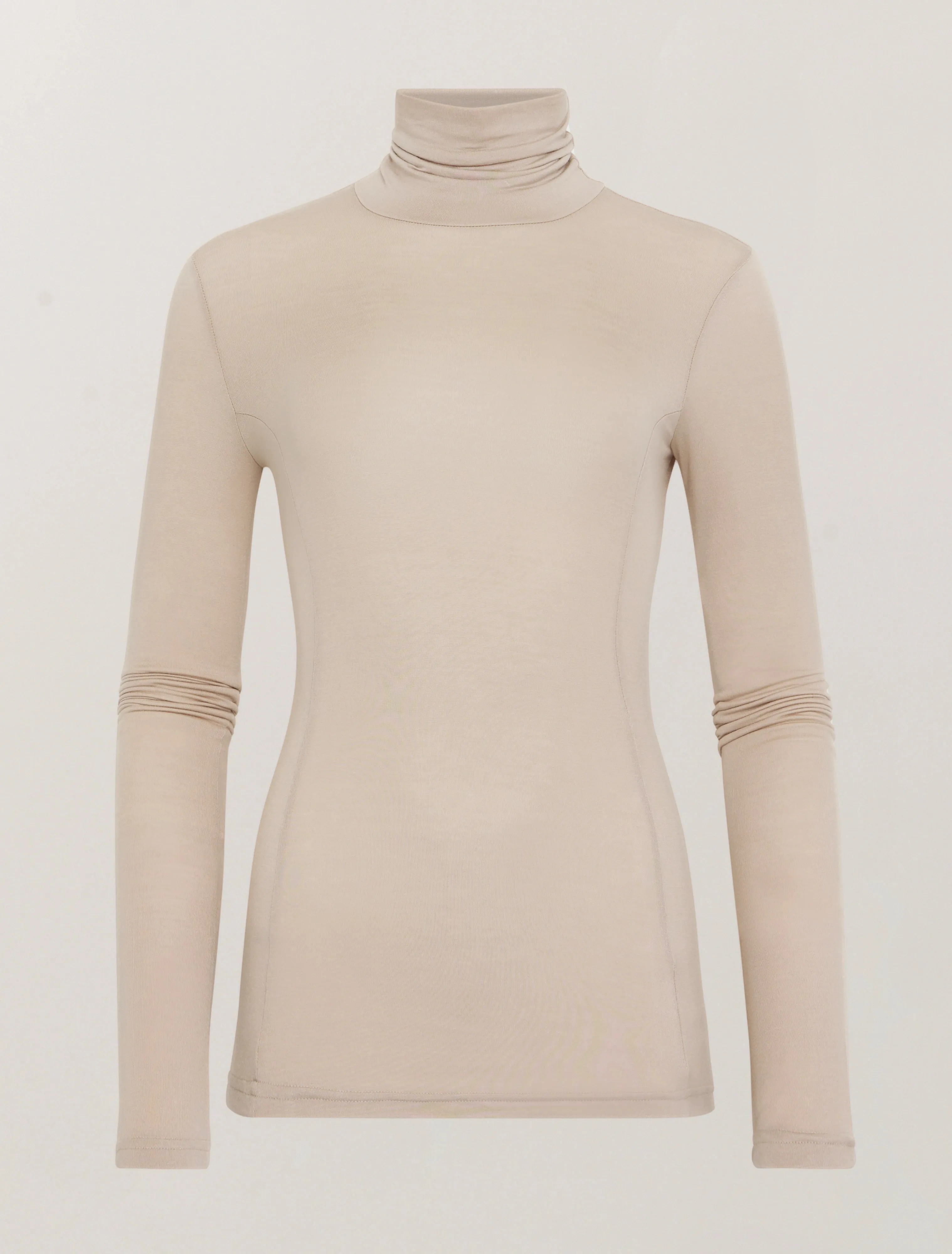 Ellon Turtleneck in Jasmine sold by Ninety Percent product image thumbnail 3