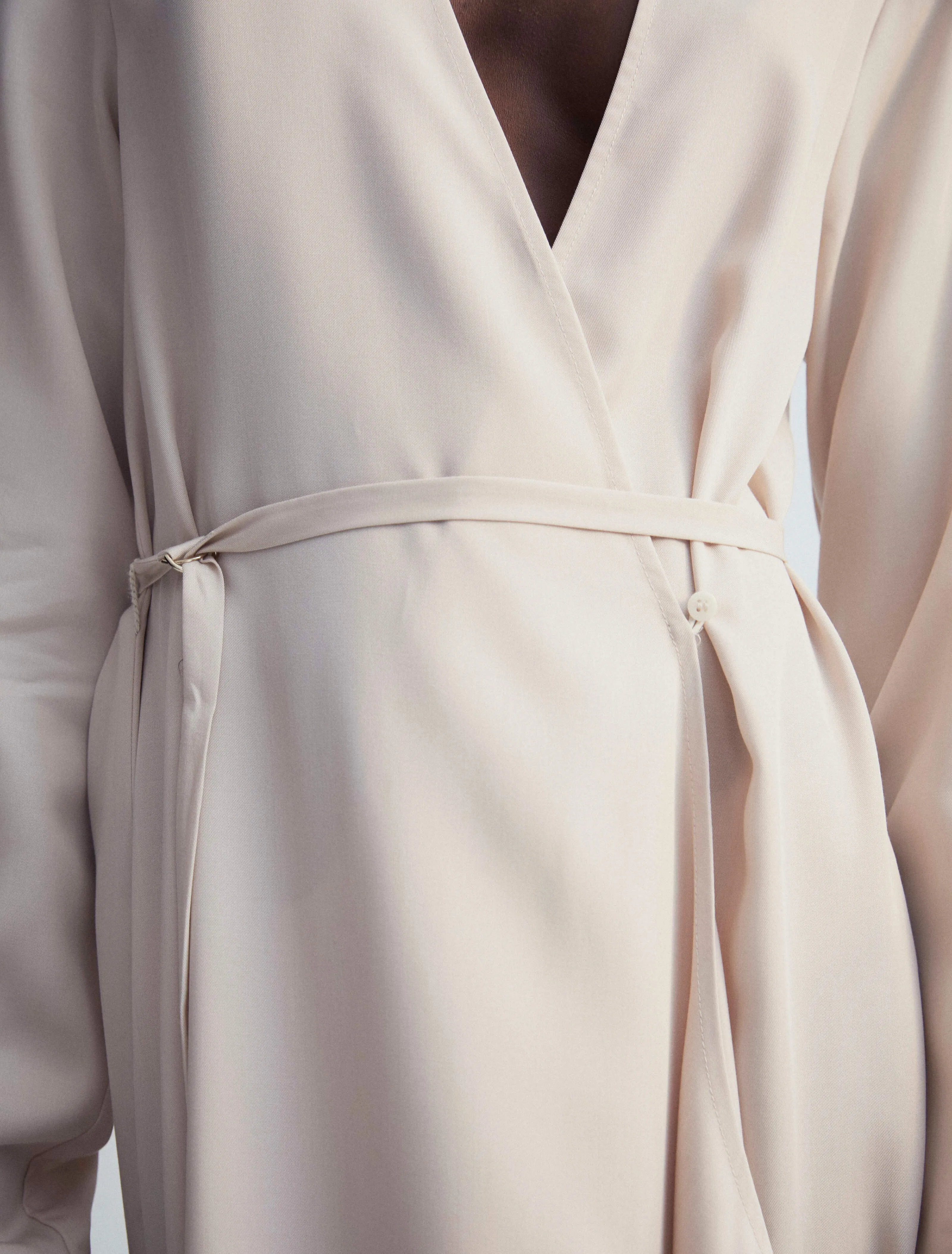 Orion Dress in Enoki Mushroom sold by Ninety Percent product image thumbnail 3