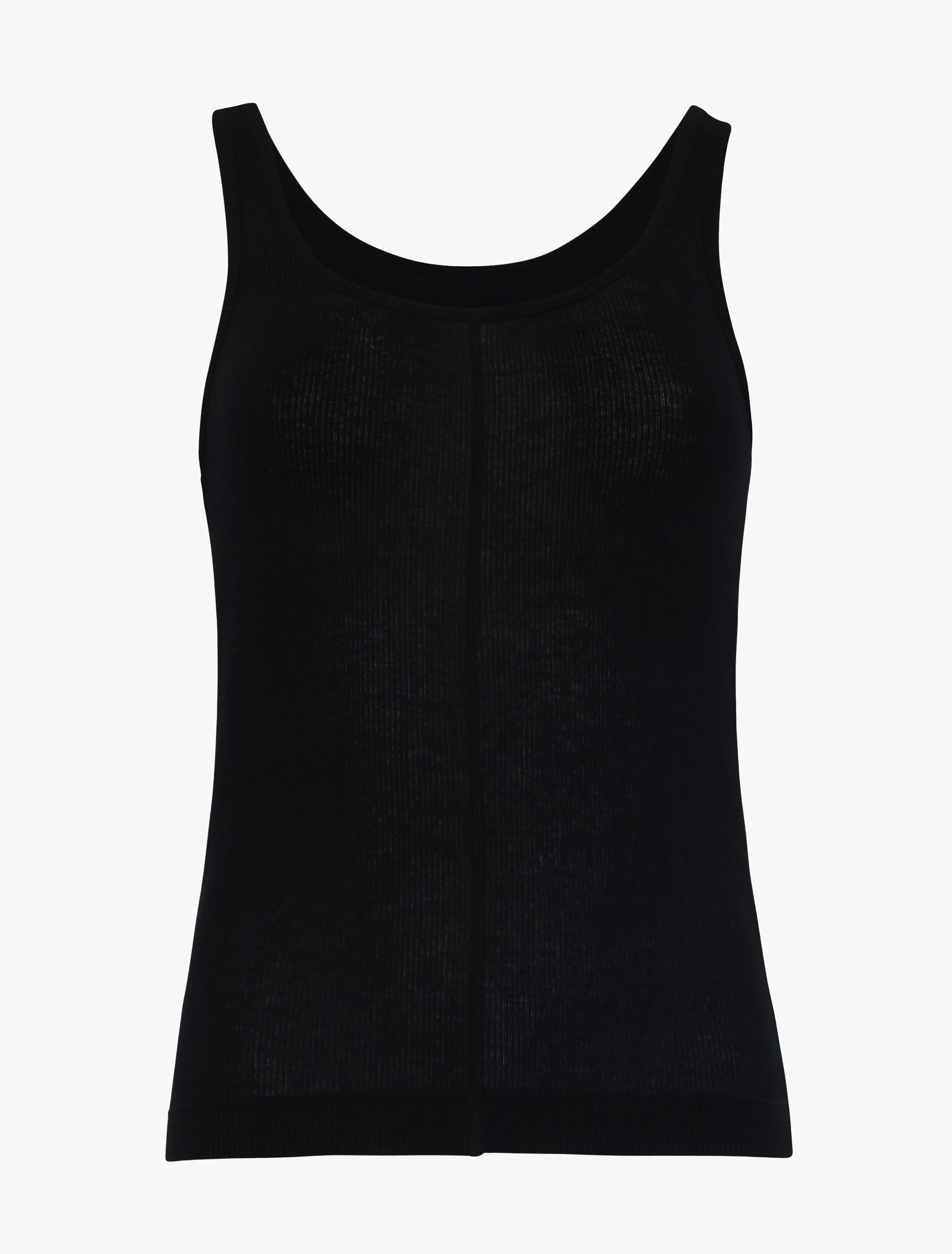 Ivo Rib Vest in Black sold by Ninety Percent product image thumbnail 3