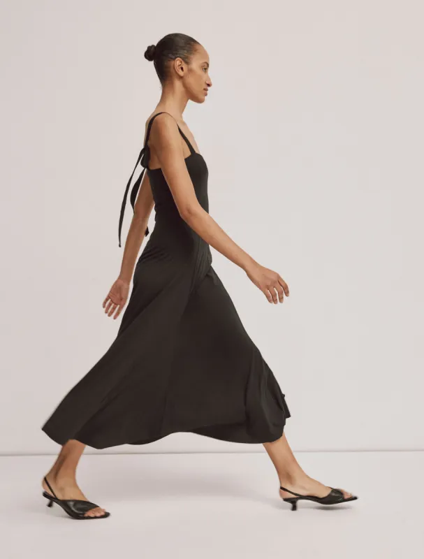 Terra Dress in Black sold by Ninety Percent