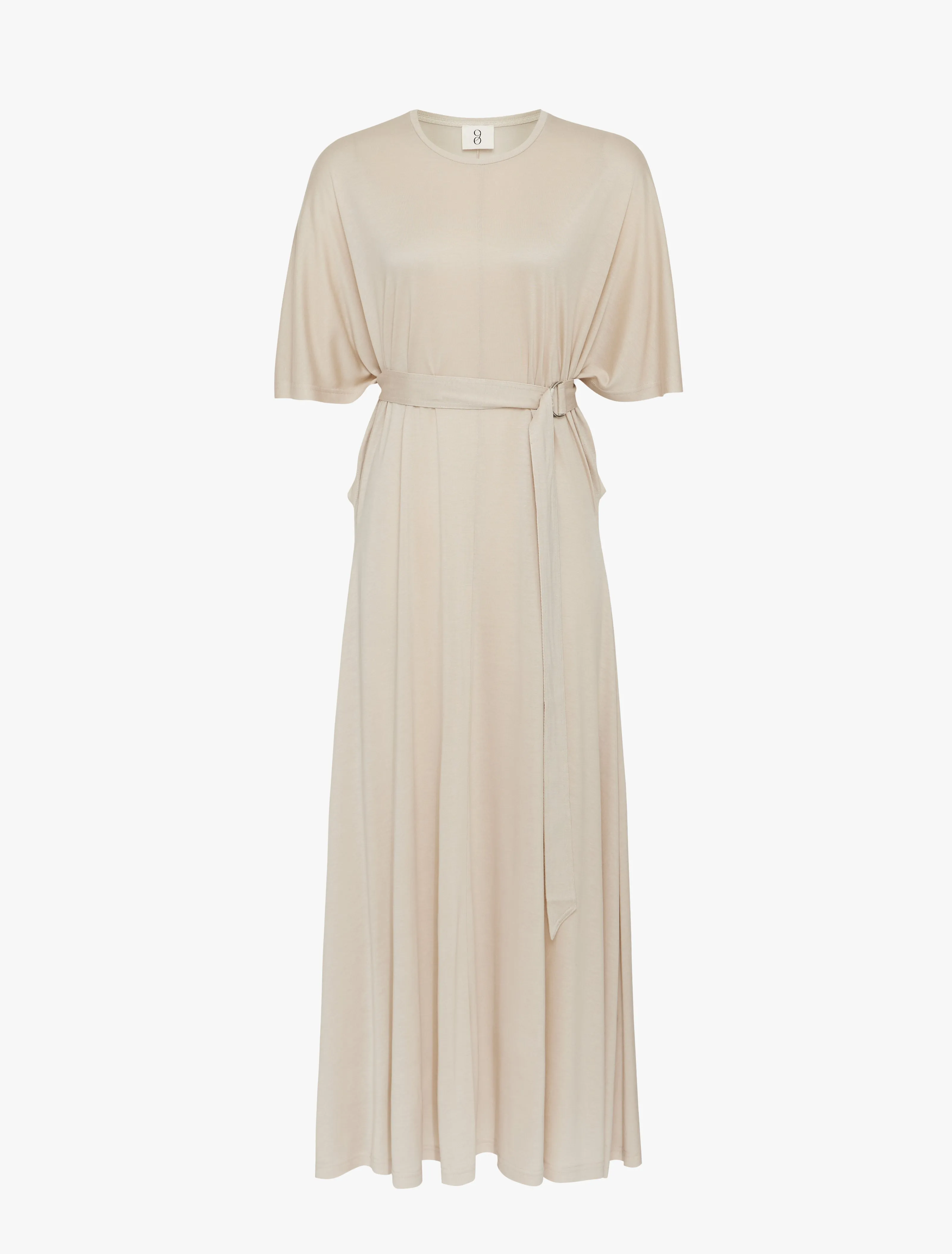 Mythos Dress in Enoki Mushroom sold by Ninety Percent