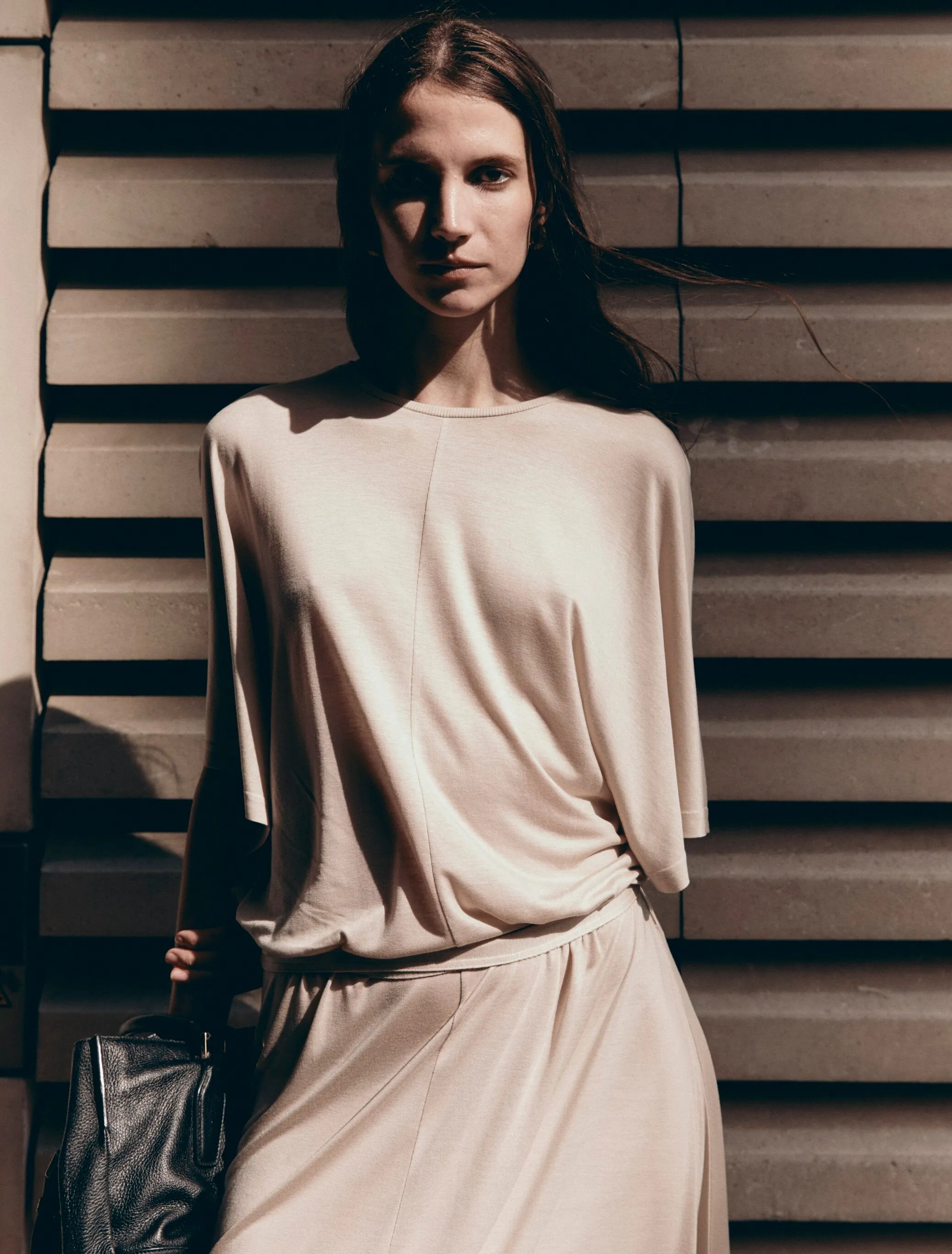 Mythos Dress in Enoki Mushroom sold by Ninety Percent product image thumbnail 3