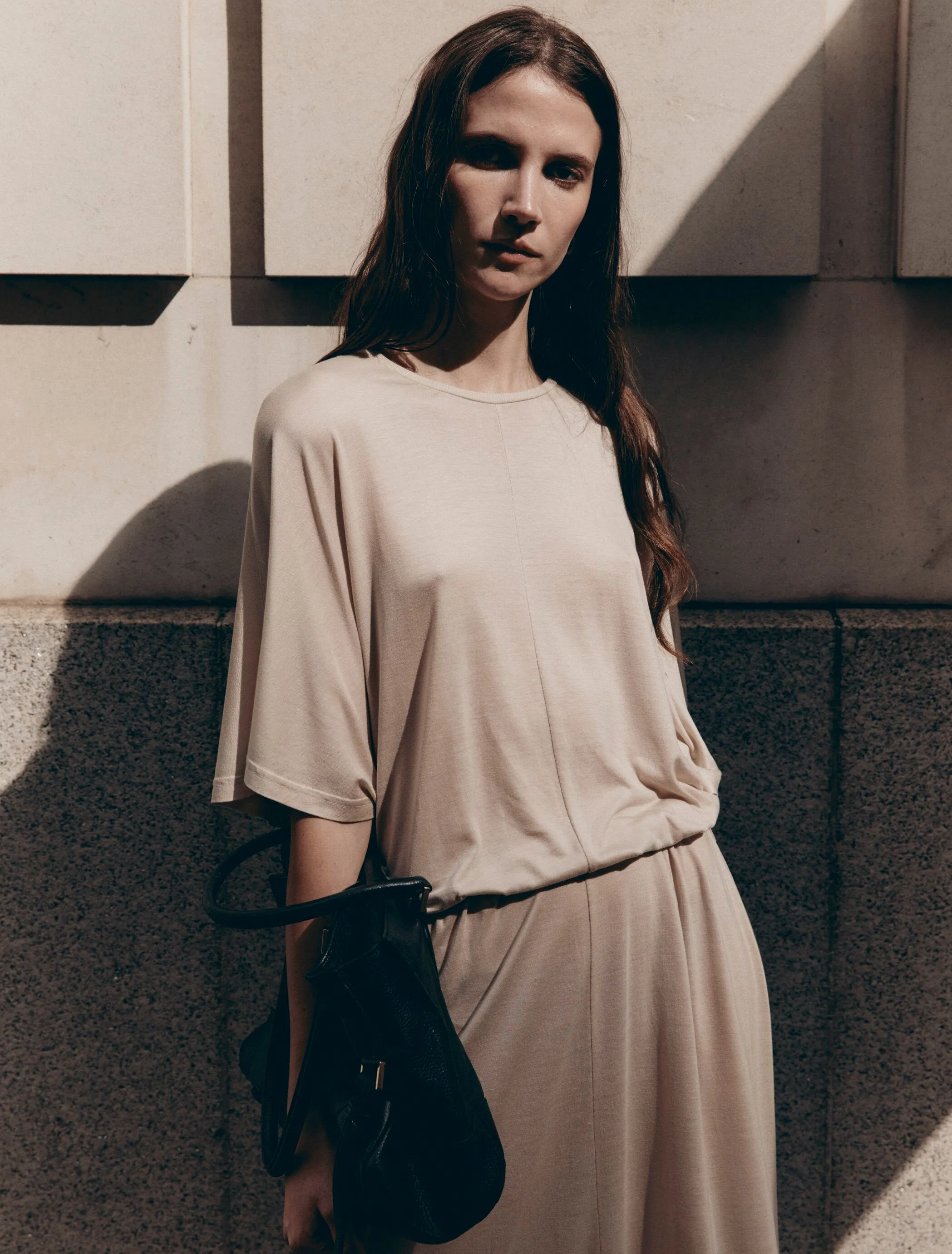 Mythos Dress in Enoki Mushroom sold by Ninety Percent product image thumbnail 5