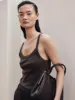 Ava Classic Rib Cami Top in Turkish Coffee sold by Ninety Percent