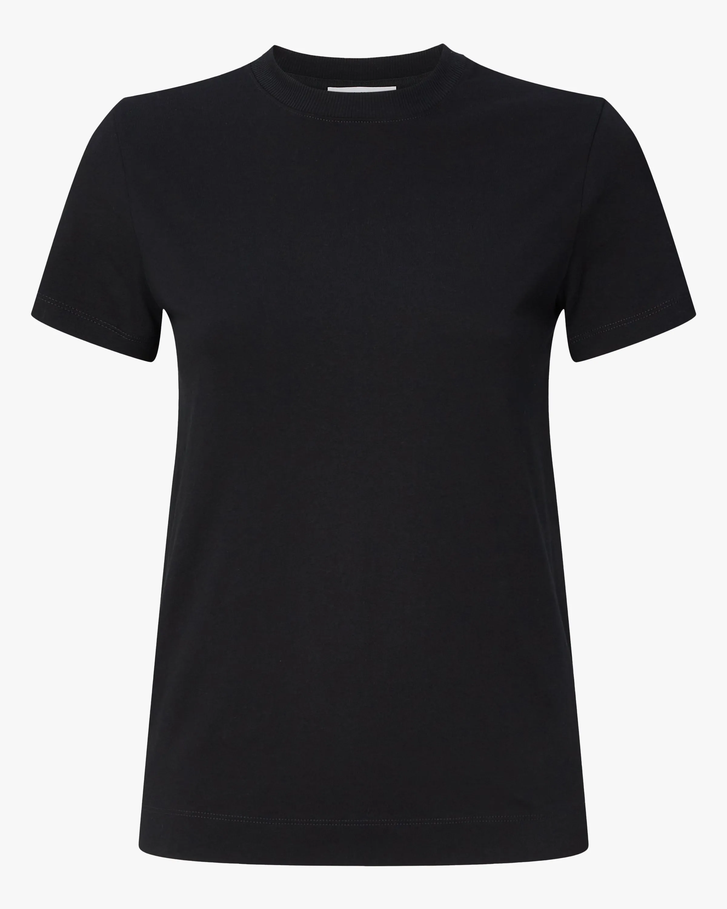 Lightweight Cotton fitted T-Shirt in Black sold by Ninety Percent product image thumbnail 4