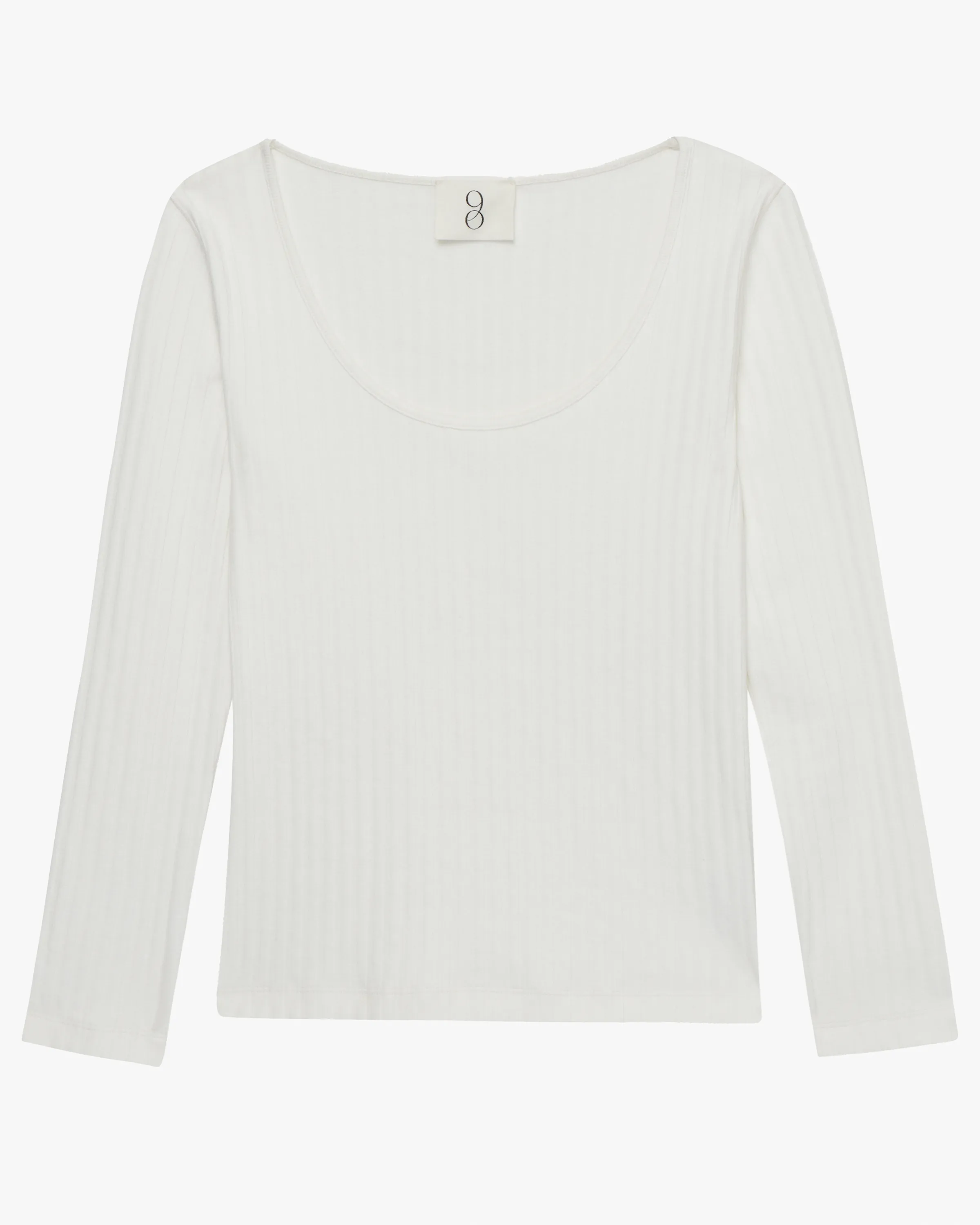 Amelia Top in Whisper White sold by Ninety Percent