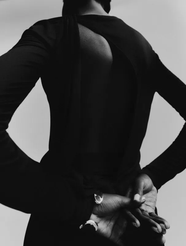 Tavi Top in Black sold by Ninety Percent