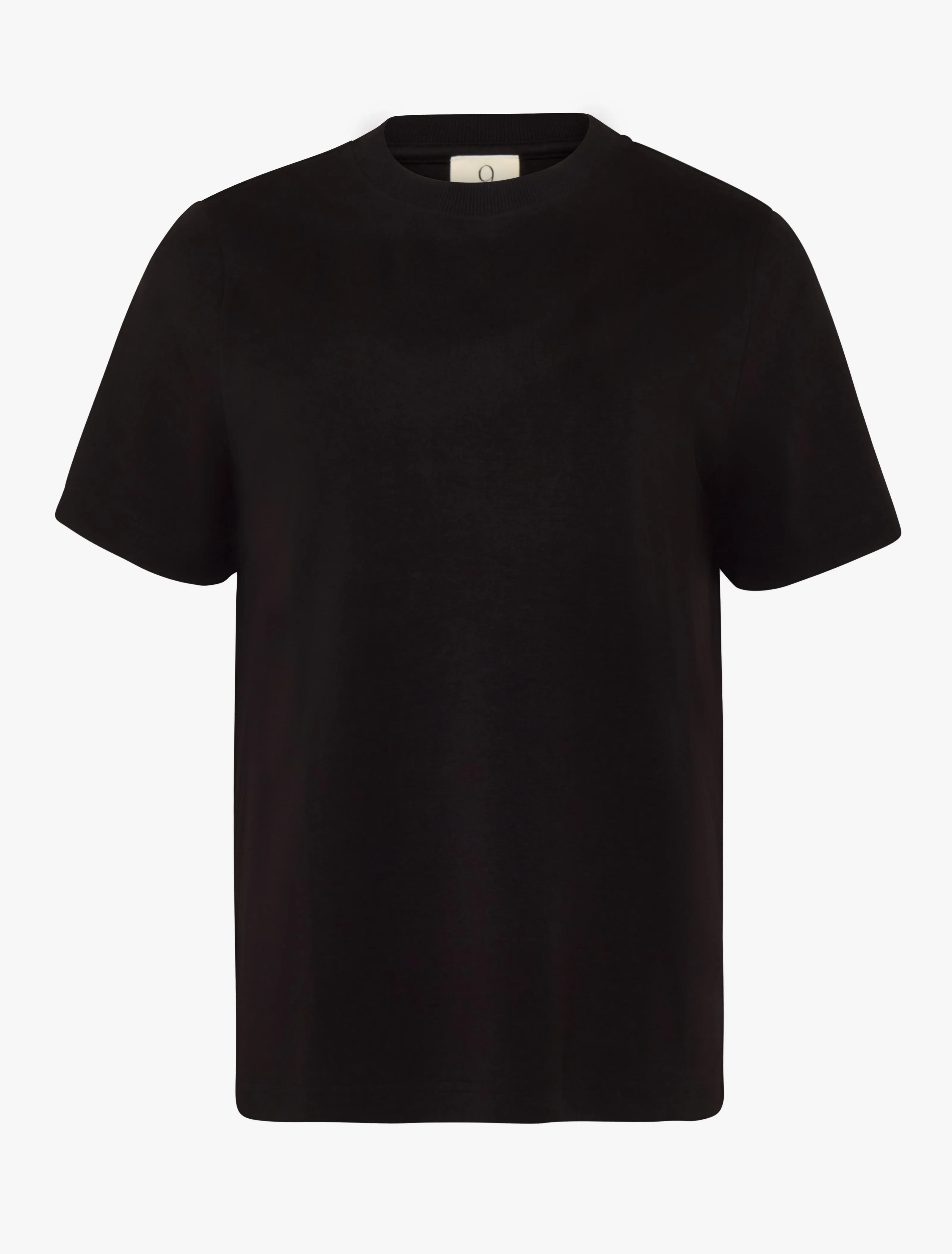Compact Cotton Oversized T-Shirt in Black sold by Ninety Percent product image thumbnail 5