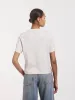 Signature T-Shirt in Light Grey Marl sold by Ninety Percent