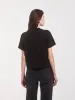 Signature T-shirt in Black sold by Ninety Percent
