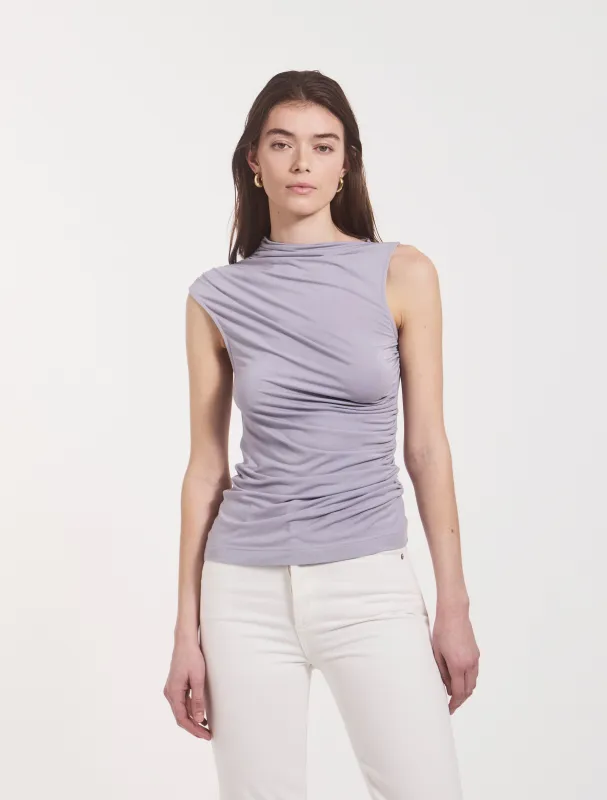 Lui Top in Lilac sold by Ninety Percent