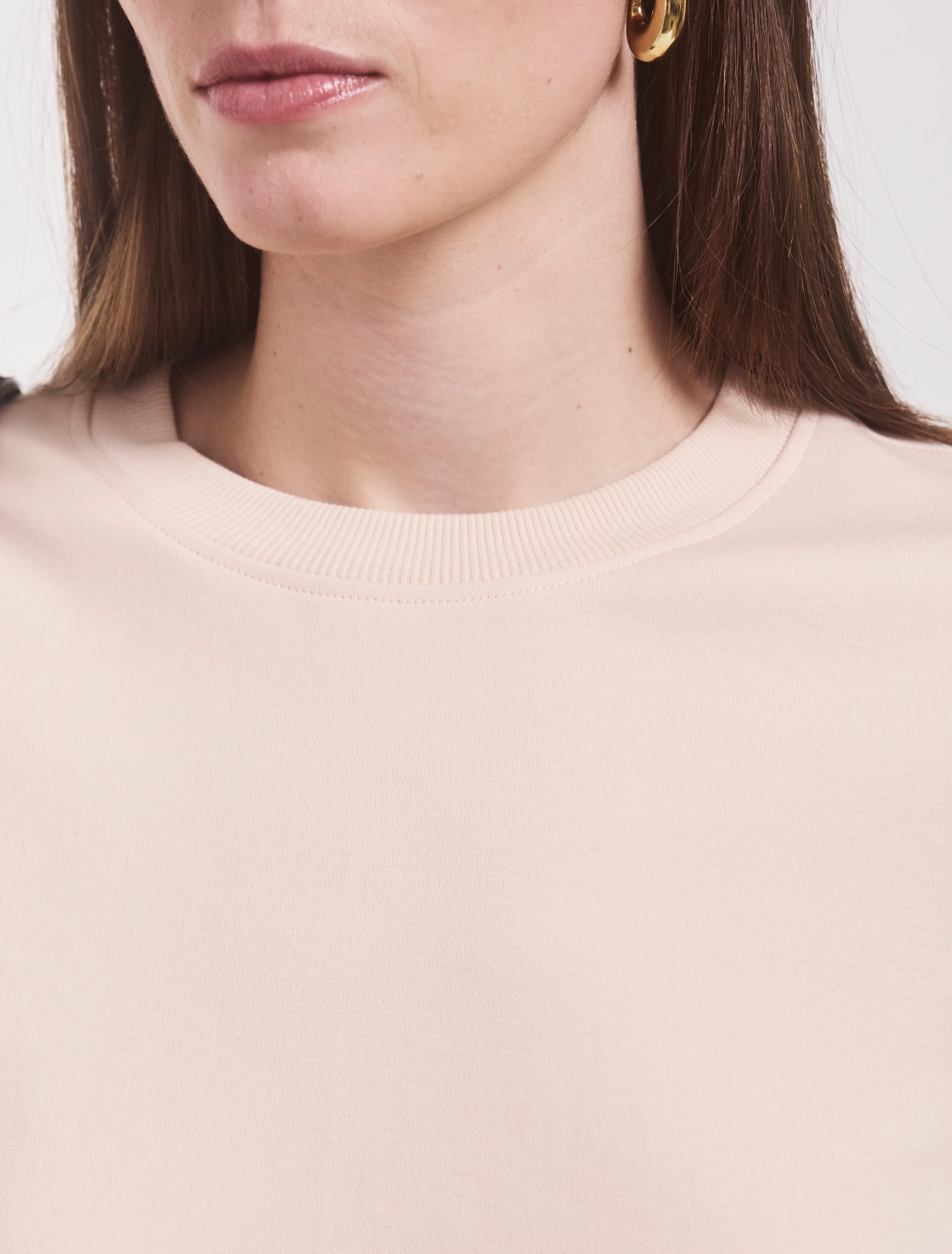 Signature T-shirt in Silver Peony sold by Ninety Percent product image thumbnail 4