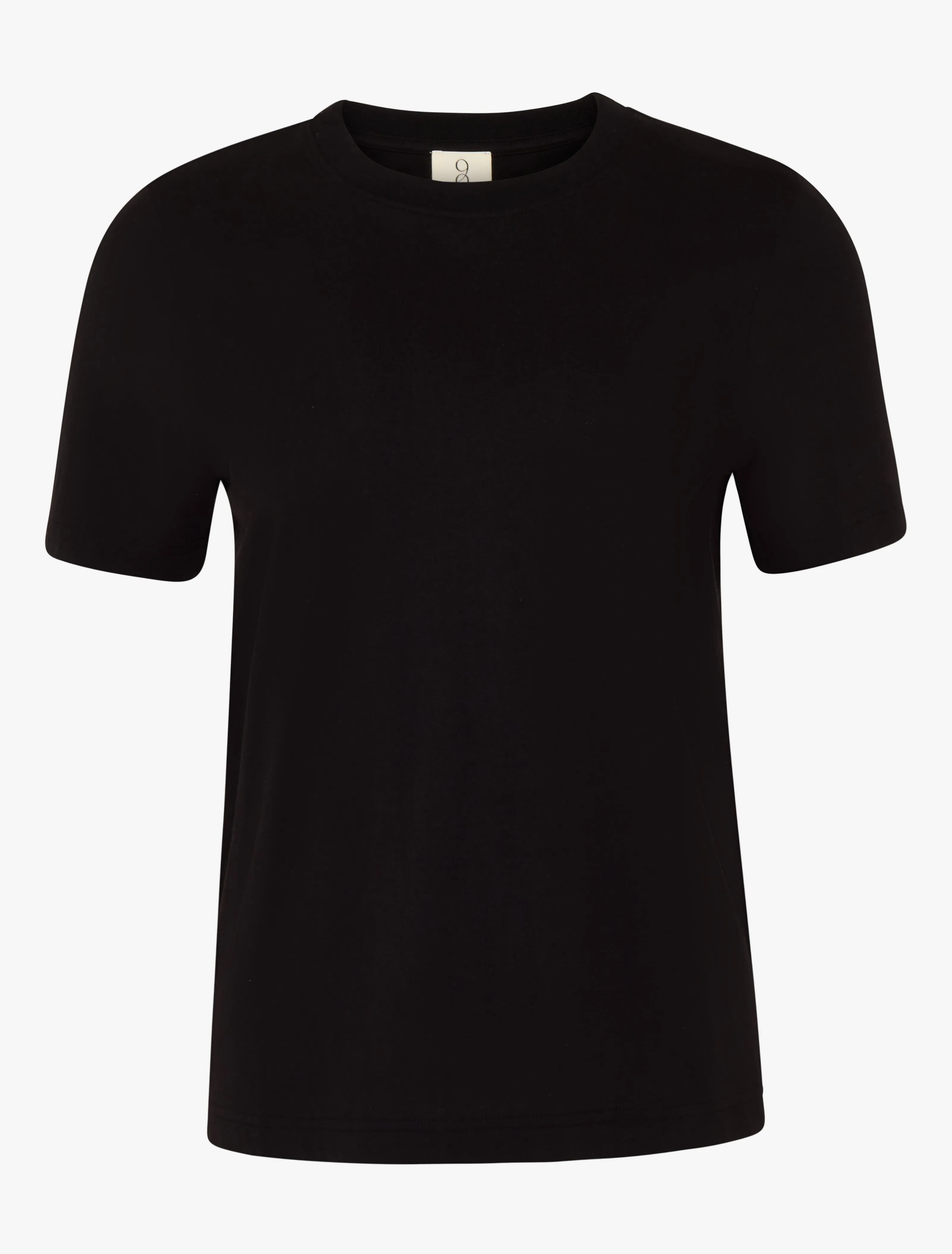 Classic Lightweight Cotton T-shirt in Black sold by Ninety Percent product image thumbnail 4