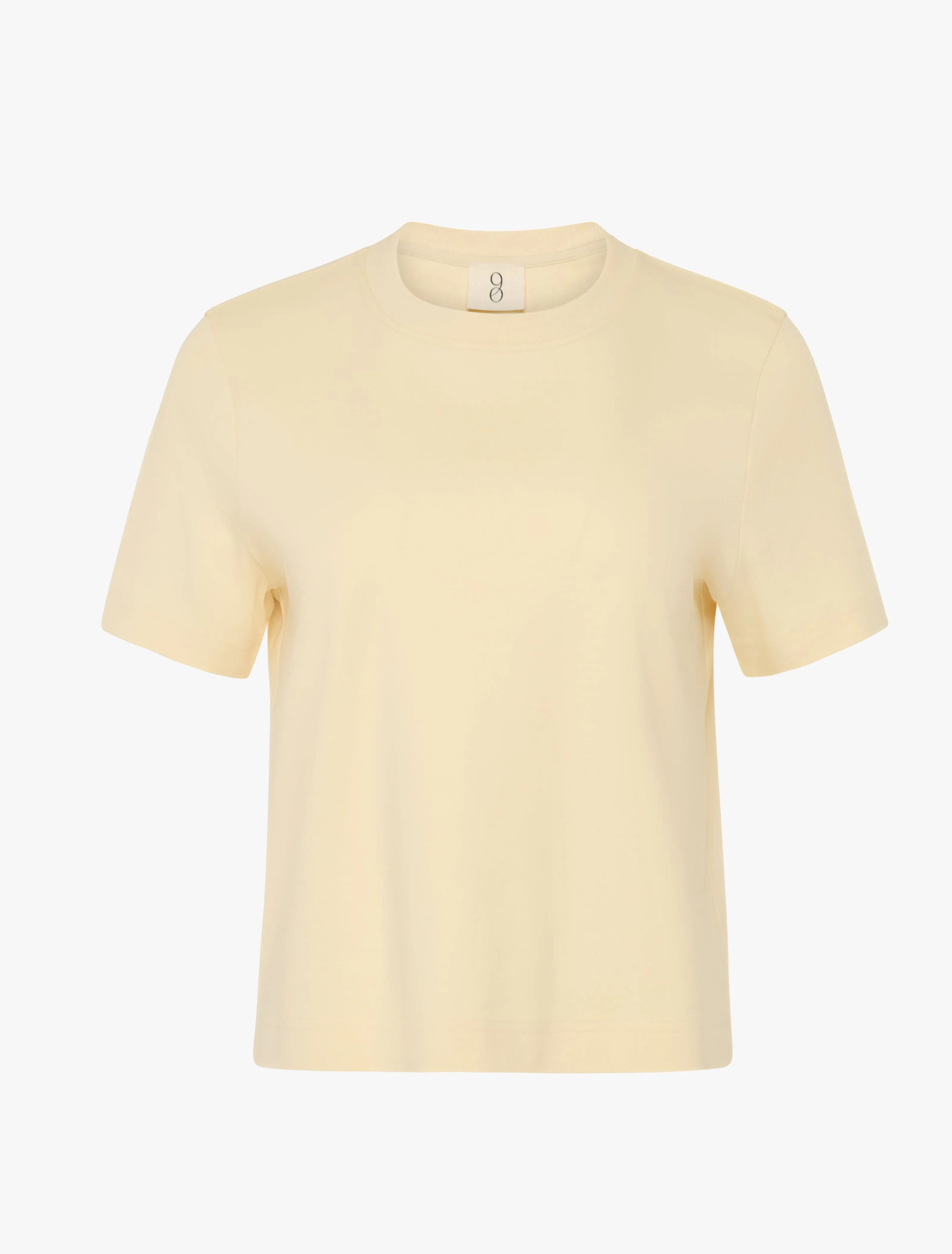 Signature T-shirt in Butter Milk sold by Ninety Percent product image thumbnail 5