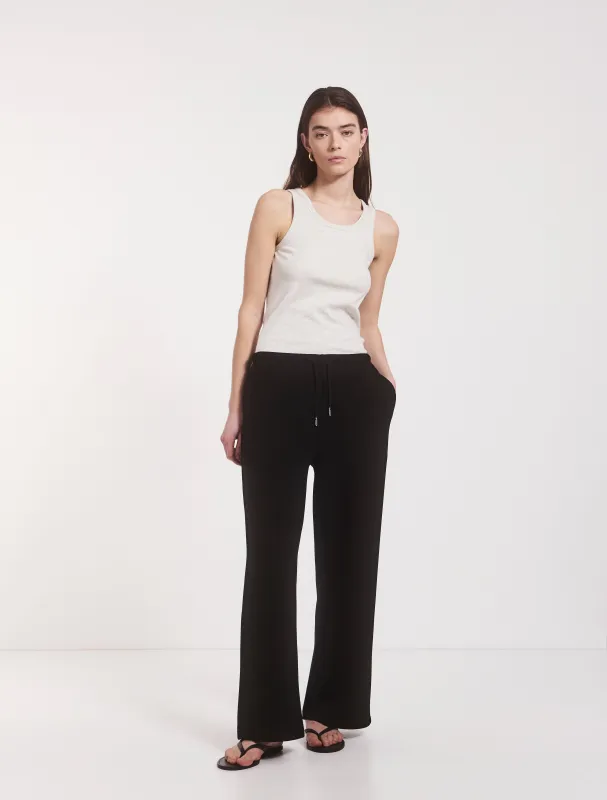 Classic Lounge Sweatpant in Black sold by Ninety Percent